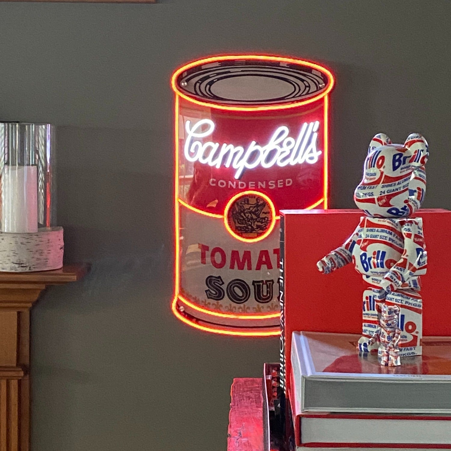 Campbell's by Andy Warhol - LED neon sign