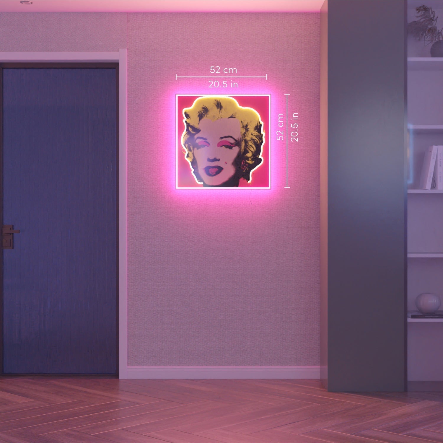 Marilyn Small - LED neon sign