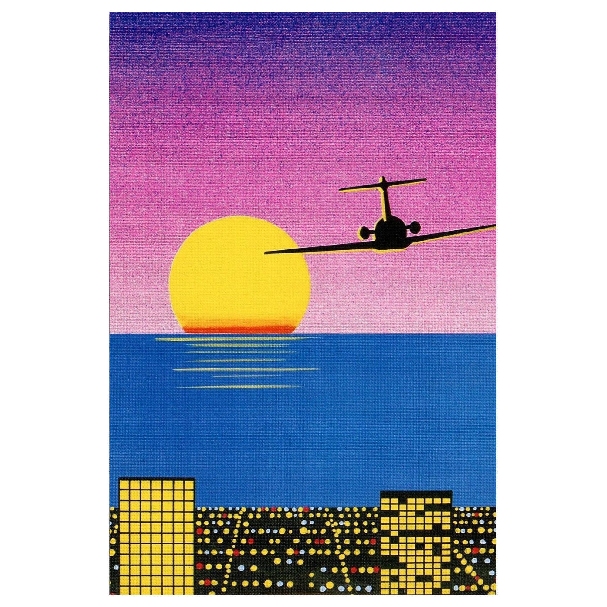 "Jet Set Sunset" Canvas Print