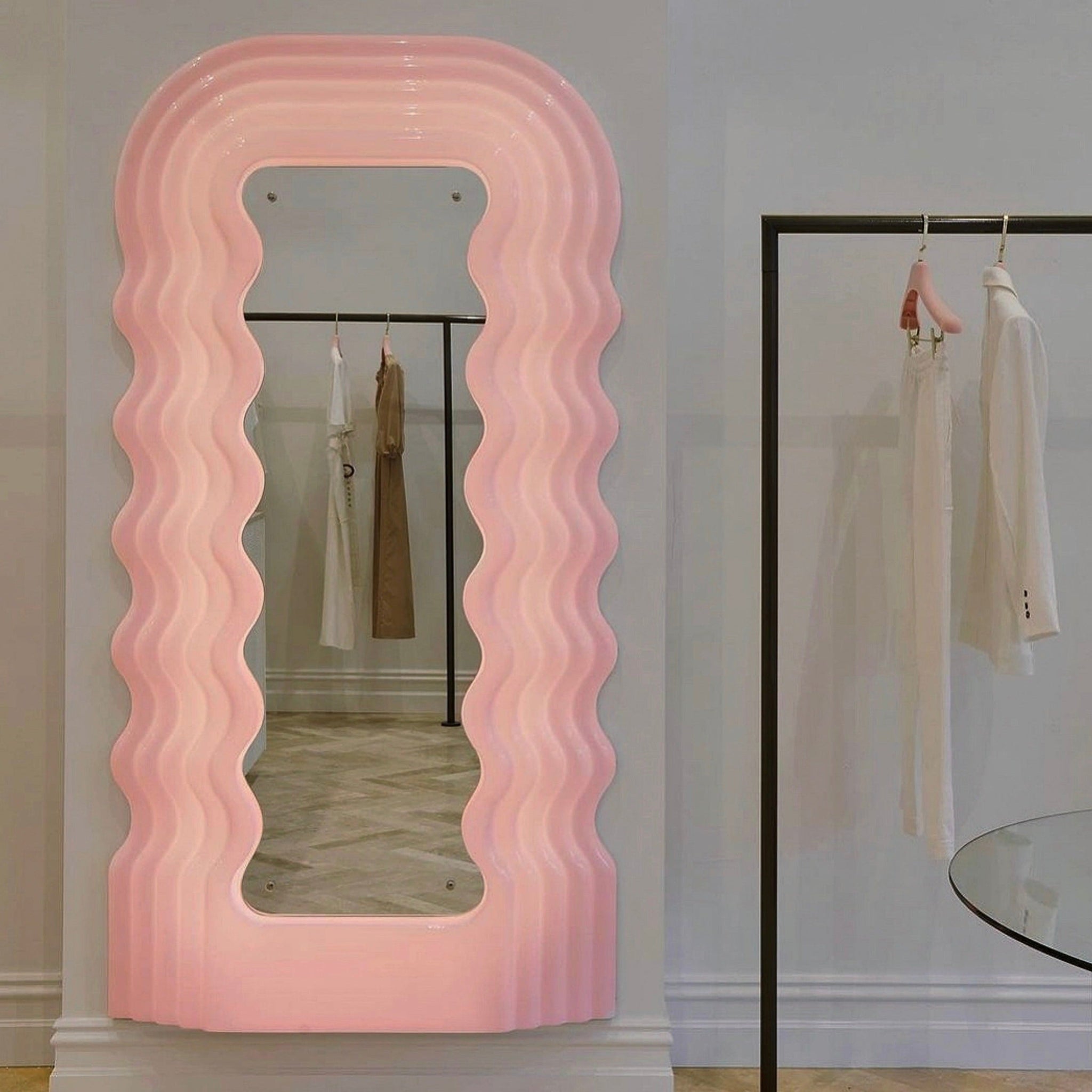 Ultrafragola Mirror by Ettore Sottsass