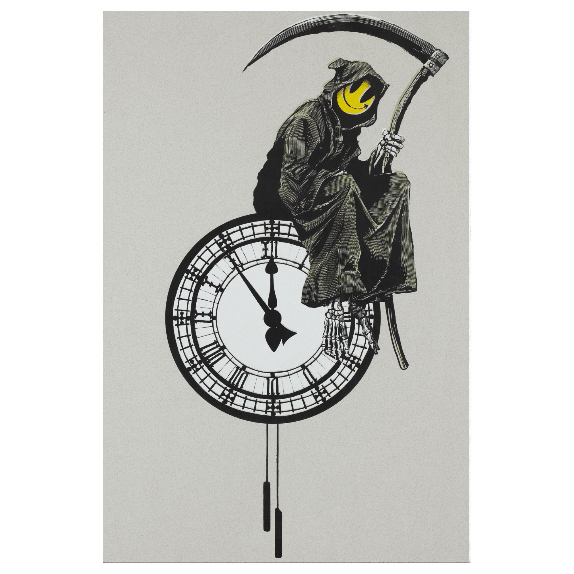 "Death Clock" Canvas Print