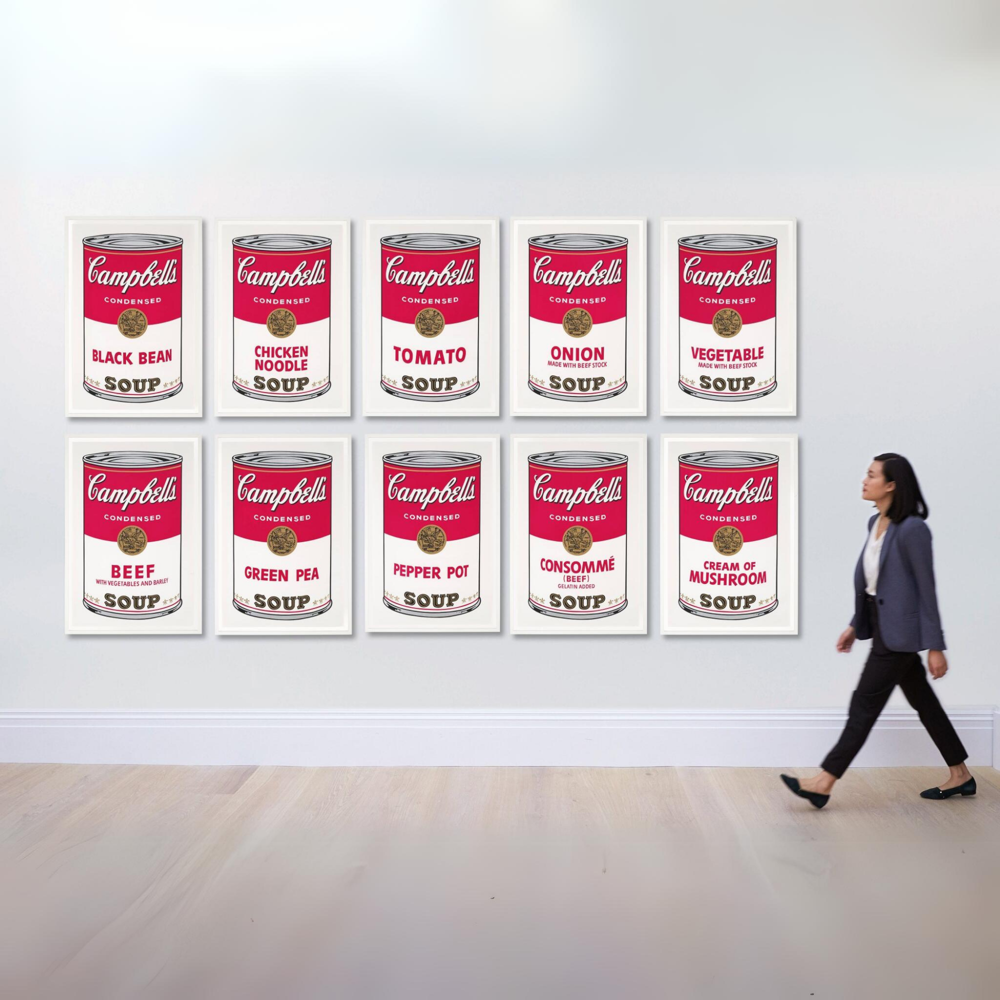 "Campbell Soup" Prints Set (10 Prints)