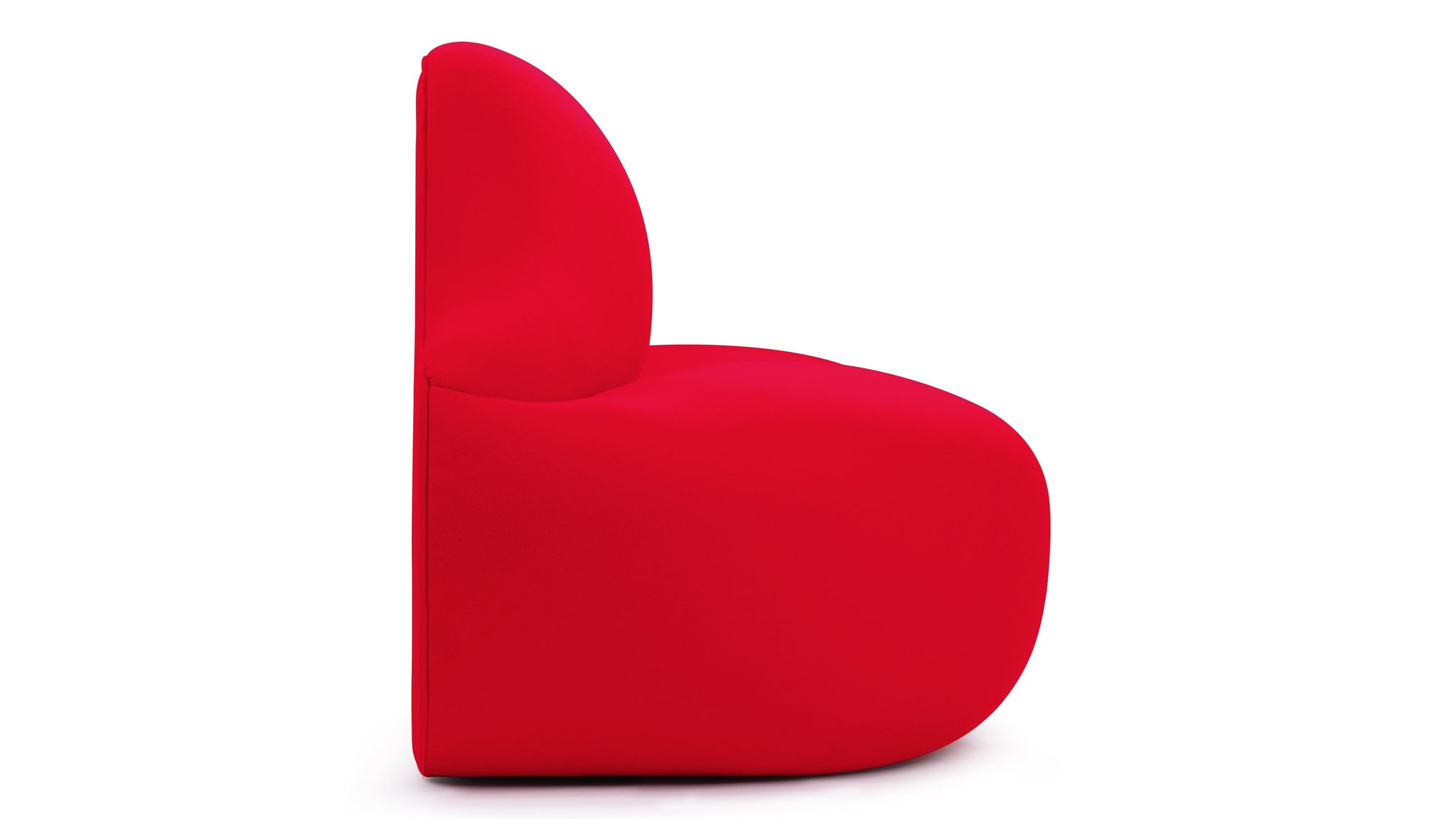 Bocca - Bocca Sofa, Scarlet Wool