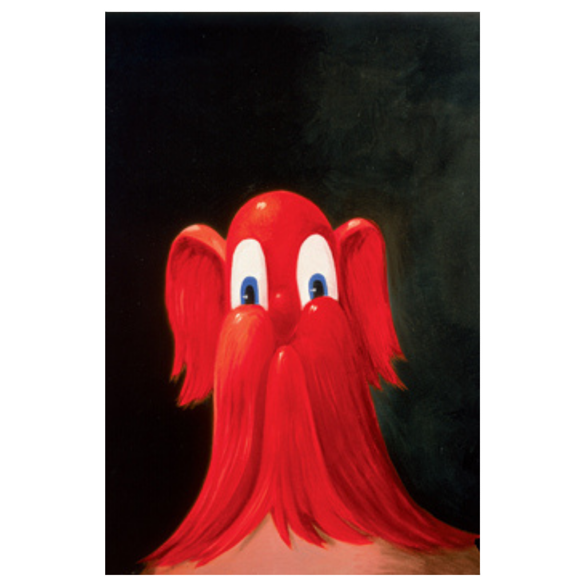 "Red Monster" Canvas Print