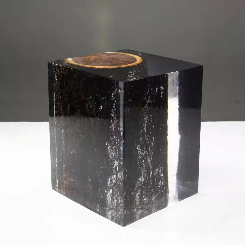 Timber Crystal Stool