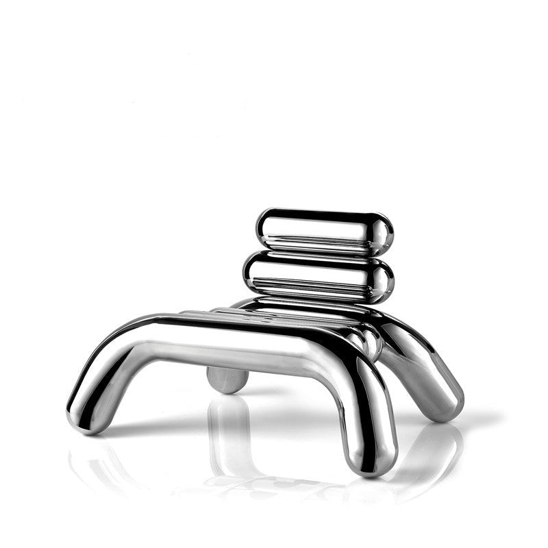 Chrome Futurist Lounge Chair