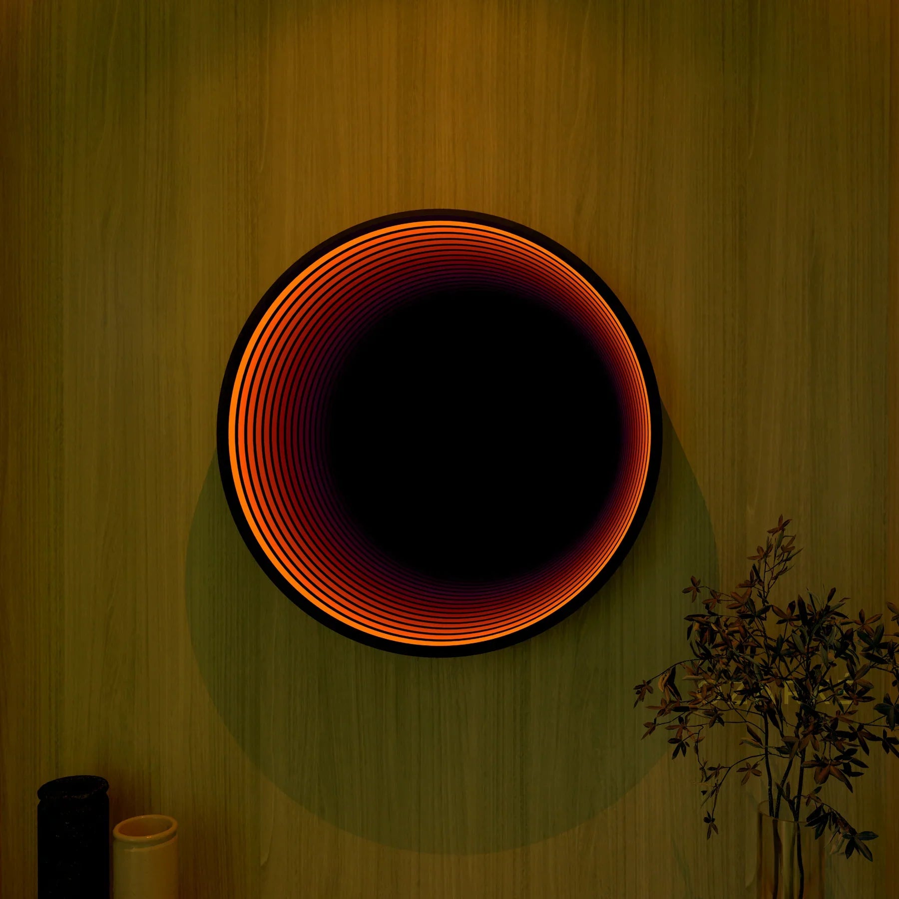 Circle Infinity Mirror