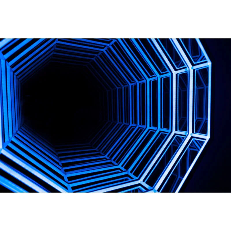 3D Octagon Infinity Mirror