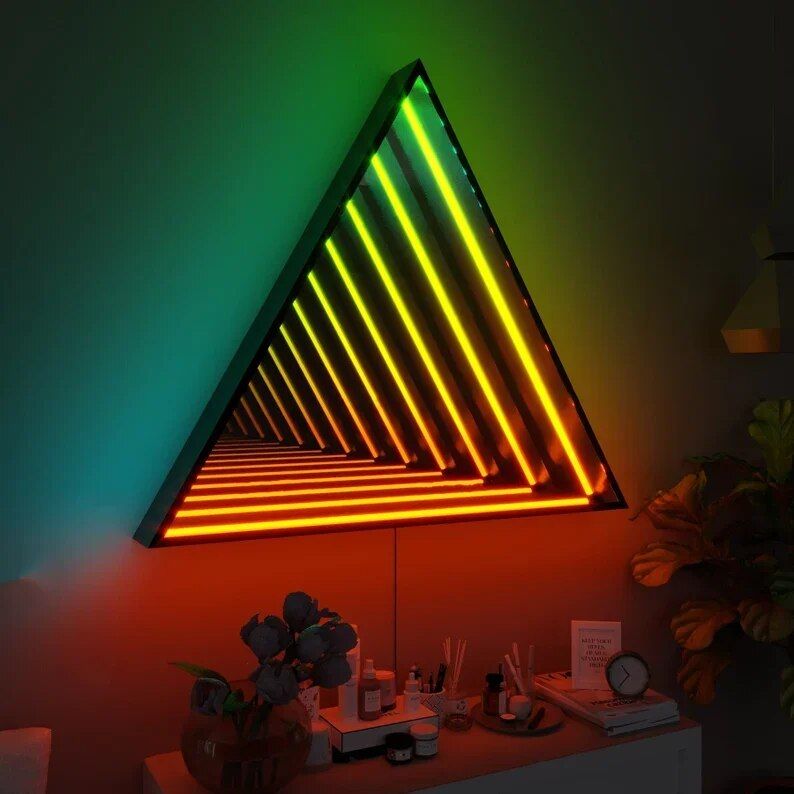 Triangle Infinity Mirror