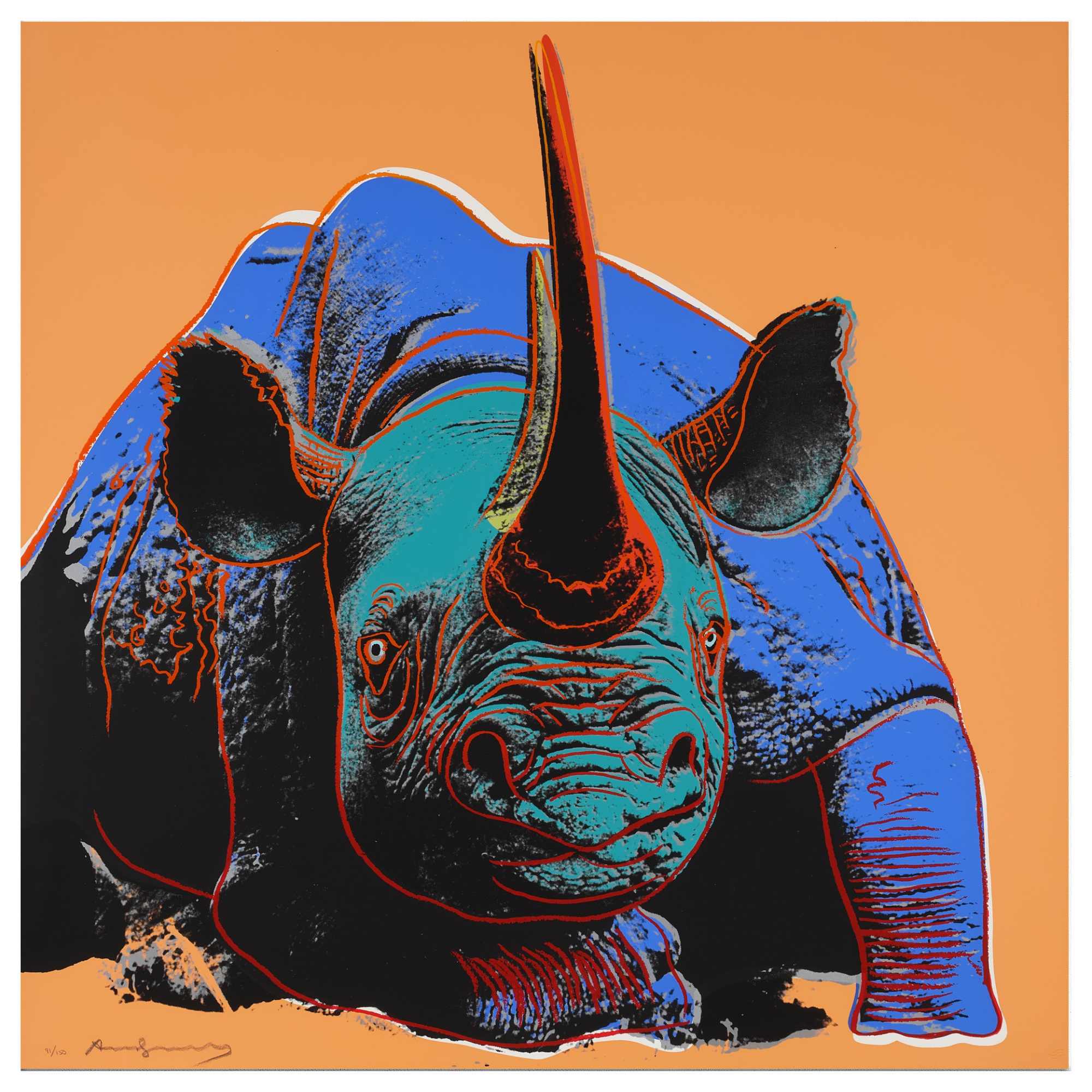 Endangered Animals by Warhol