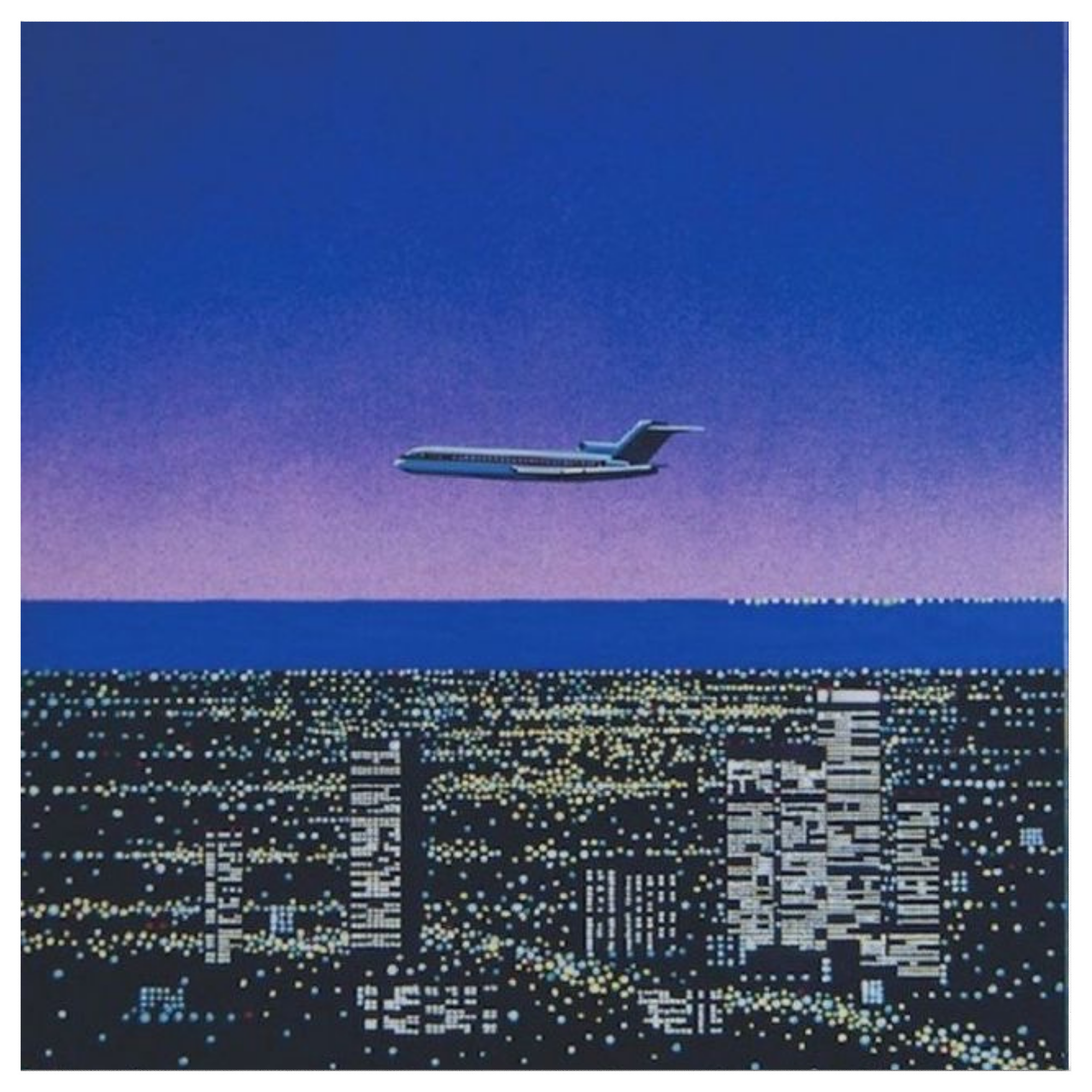 "Jet Set"Canvas Print