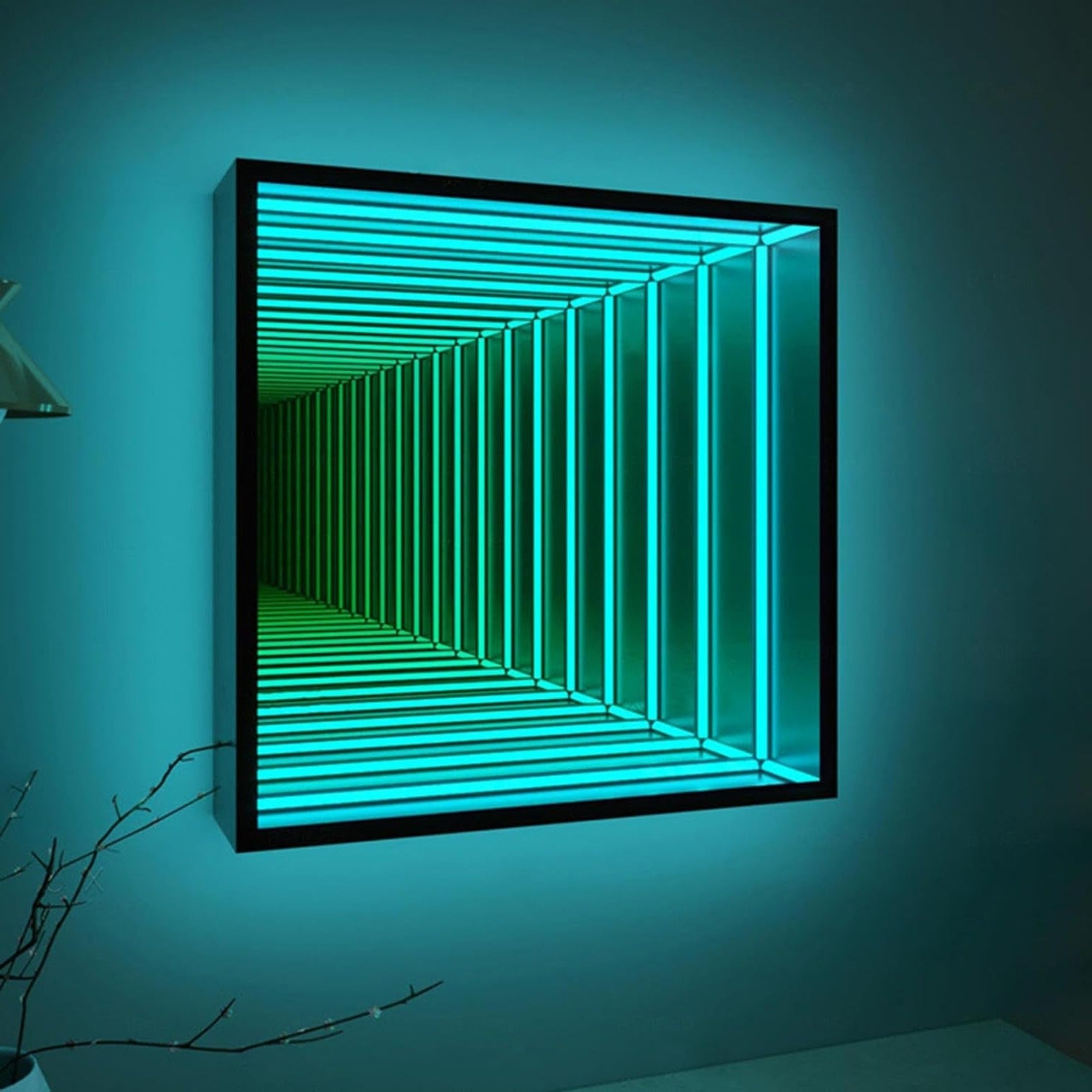 Square Infinity Mirror