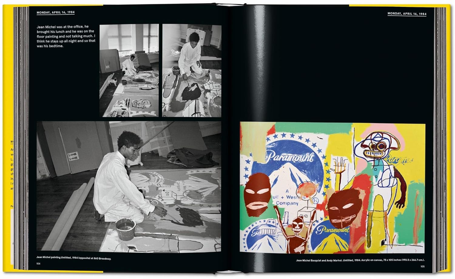 Warhol on Basquiat