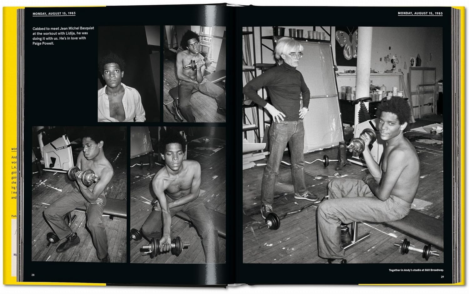 Warhol on Basquiat: The Iconic Relationship Told in Andy Warhol’s Words and Pictures (Multilingual Edition)