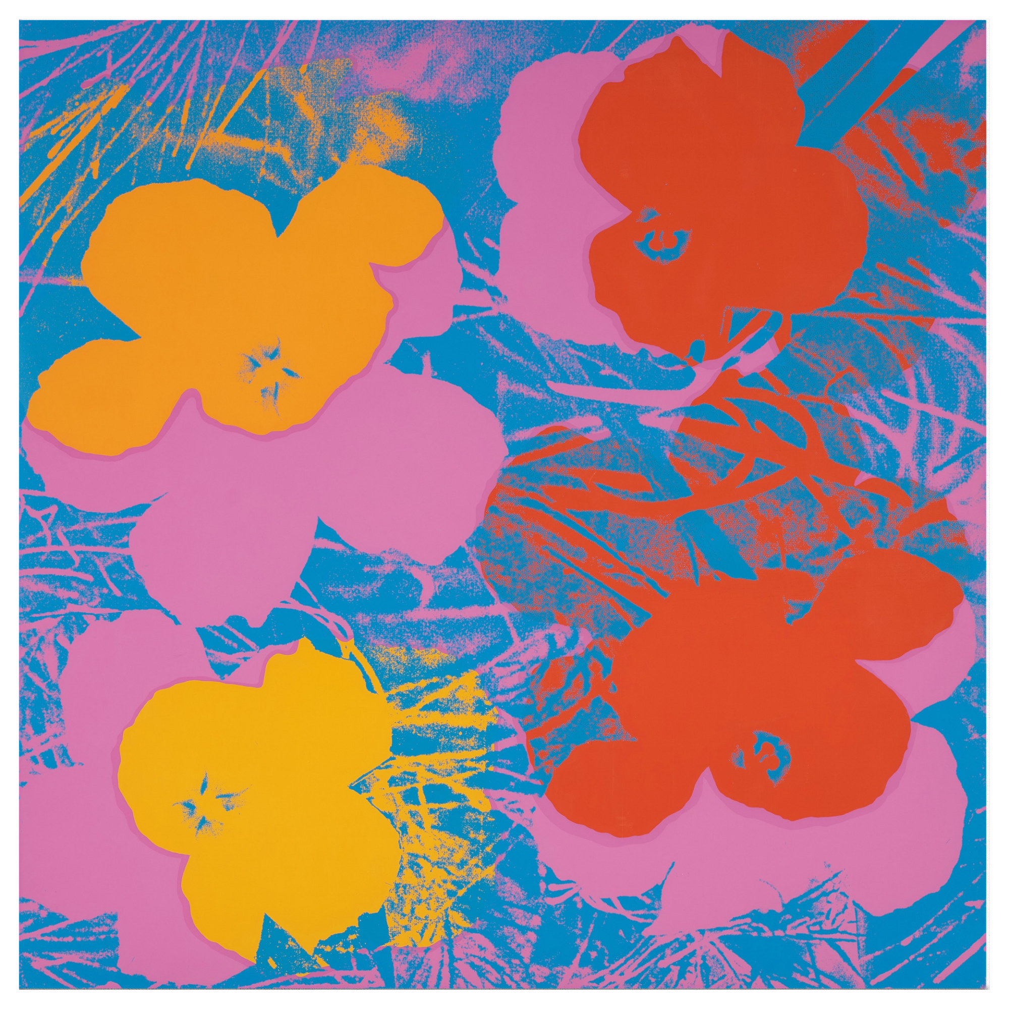 Flowers by Warhol