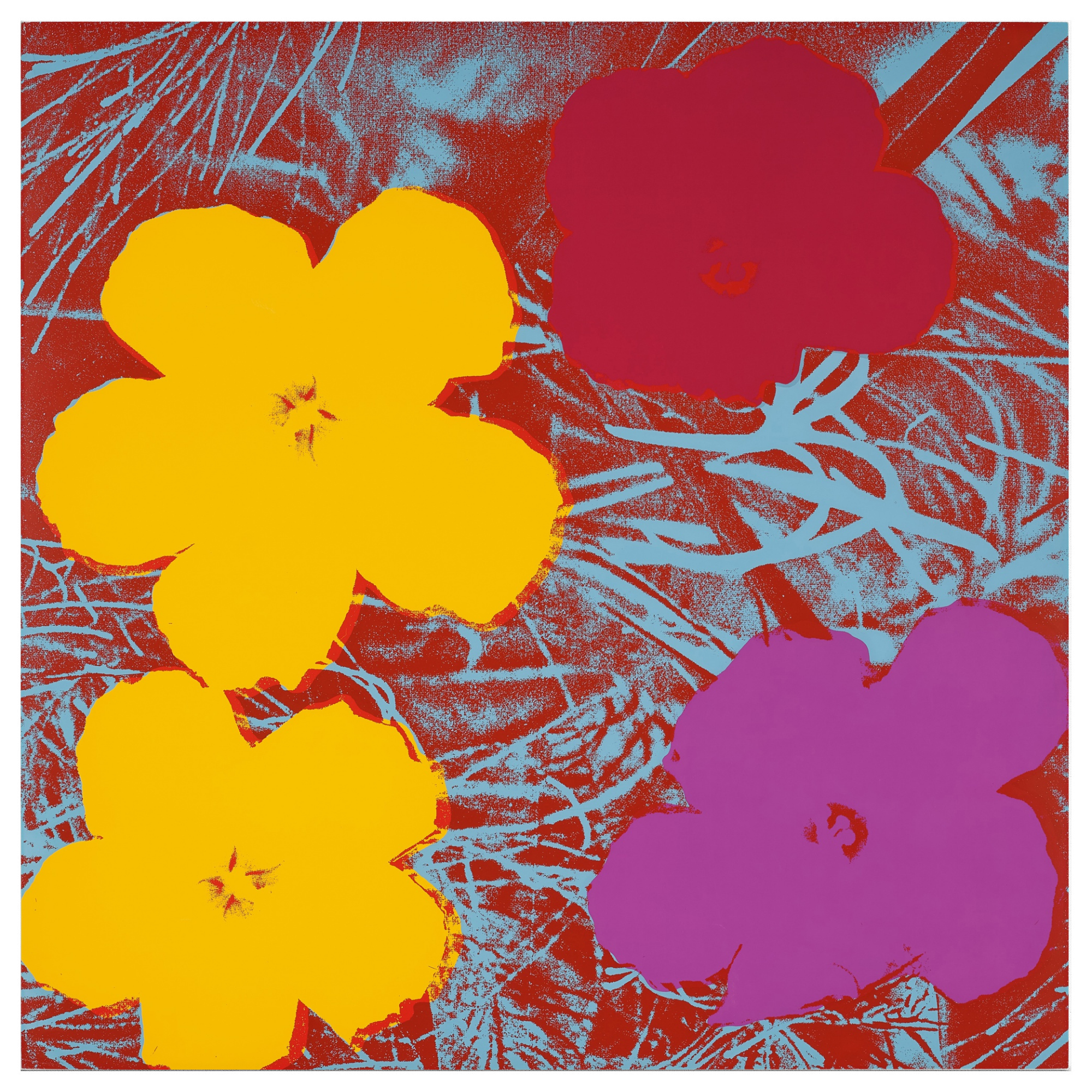 Flowers by Warhol