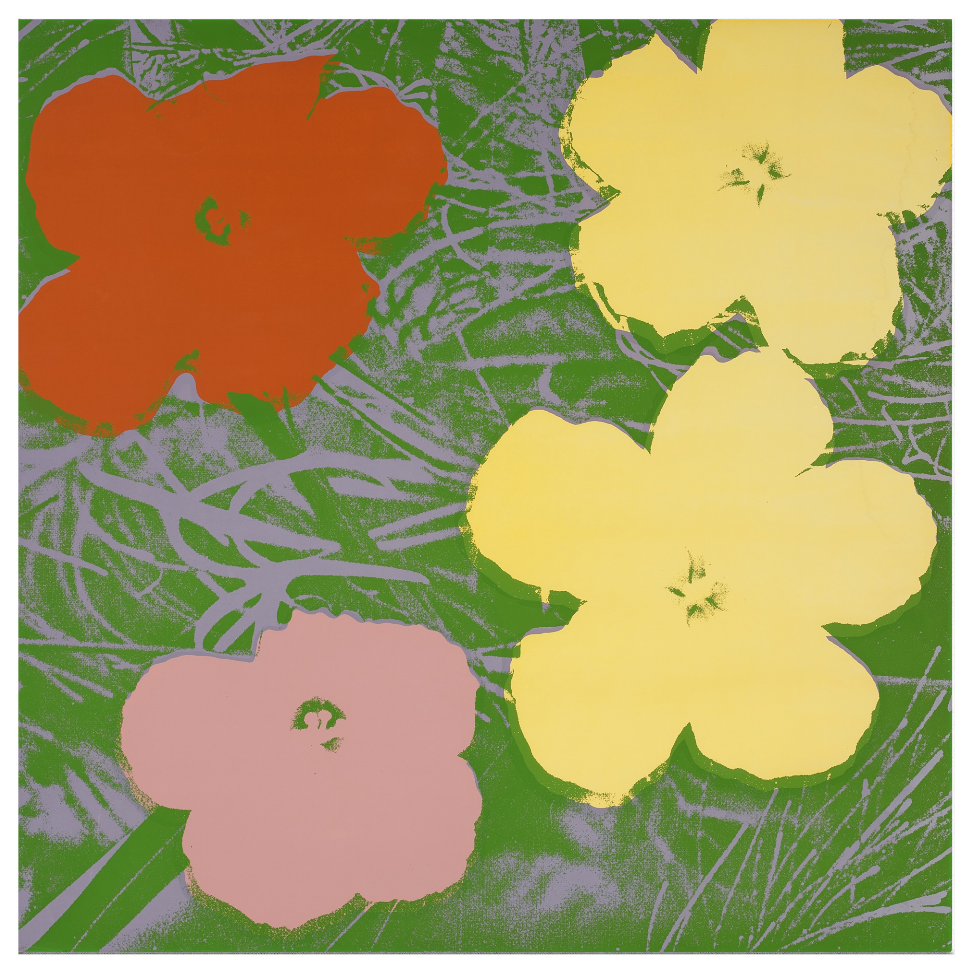 Flowers by Warhol