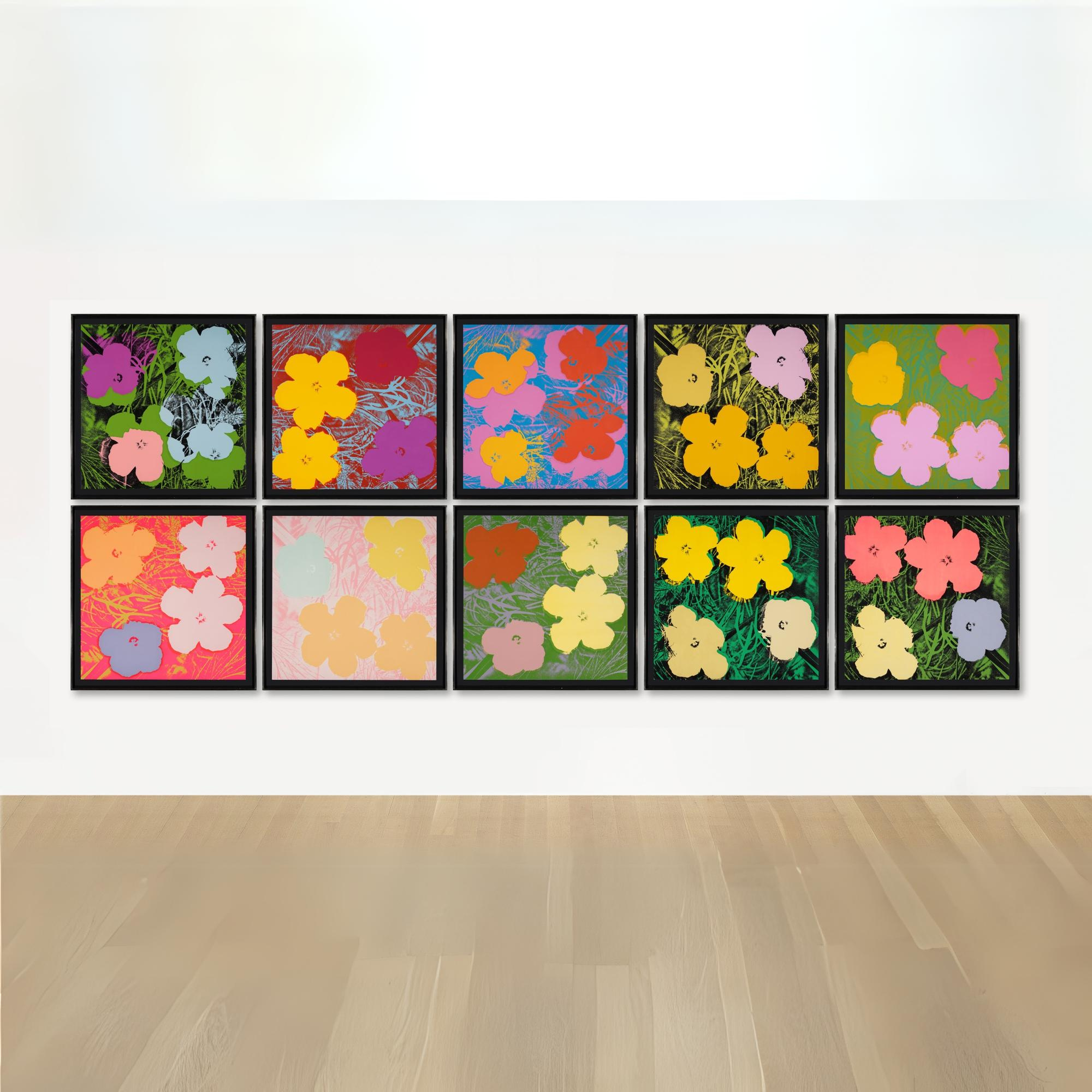 Flowers by Warhol