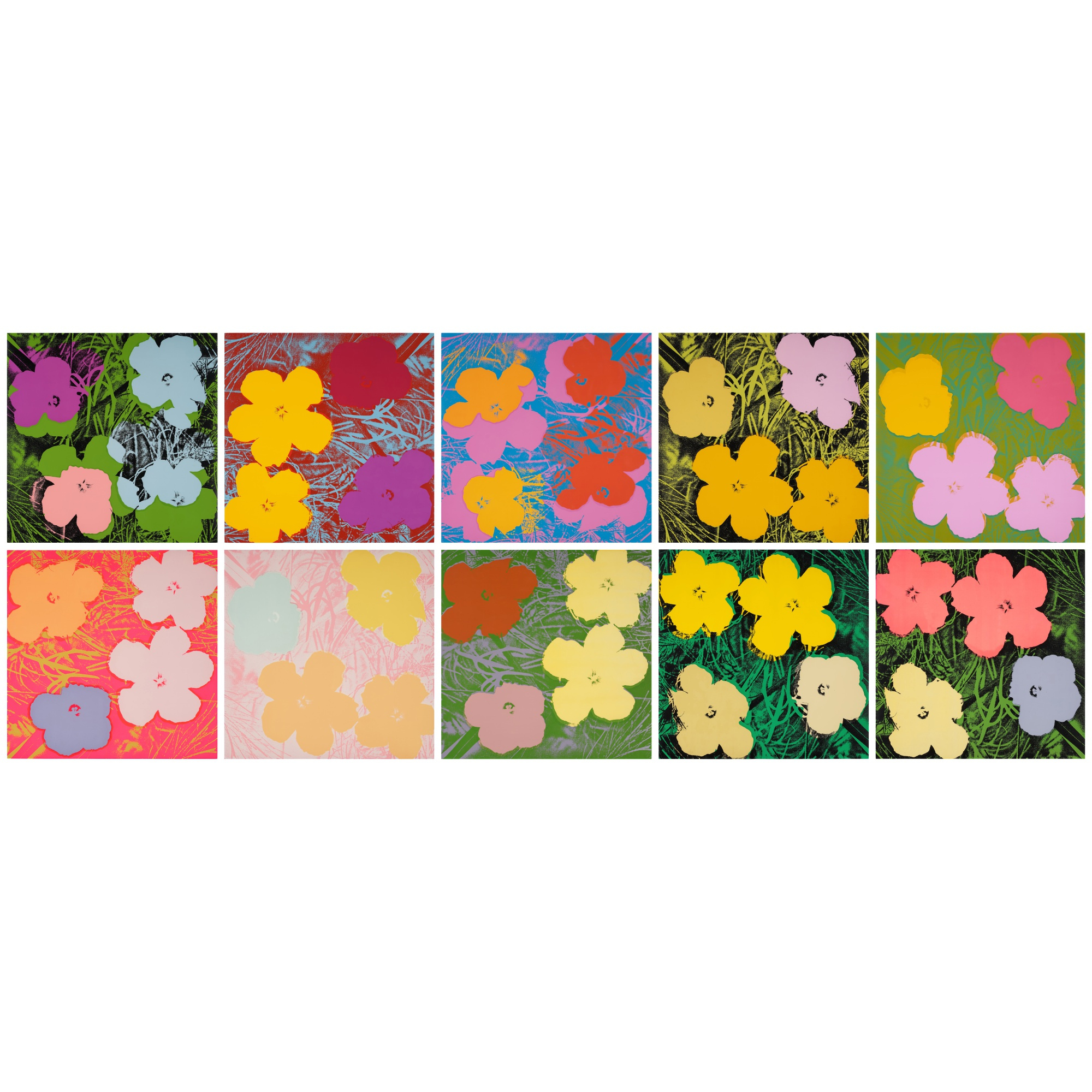 Flowers by Warhol