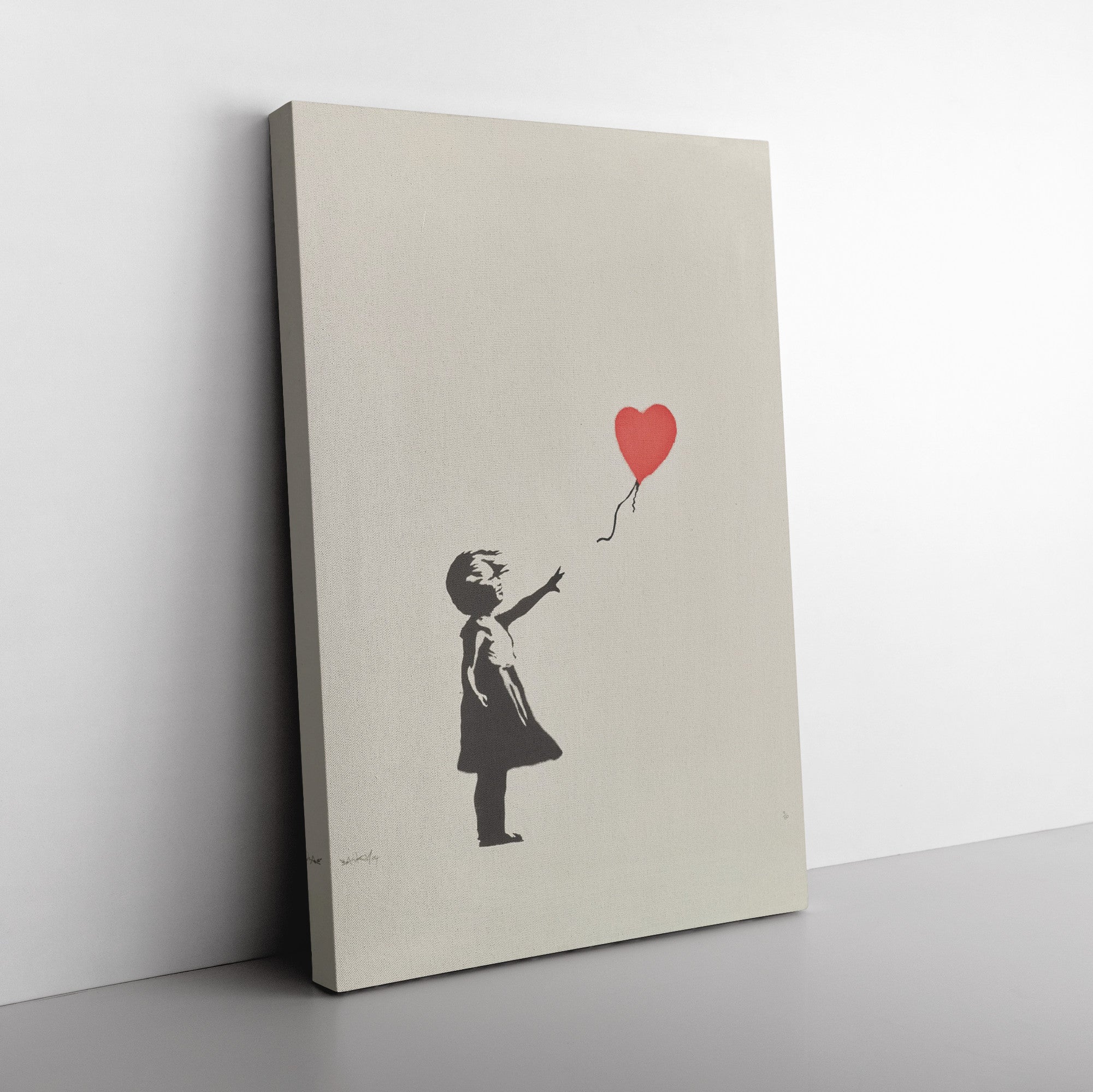 "Balloon Girl" Canvas Print