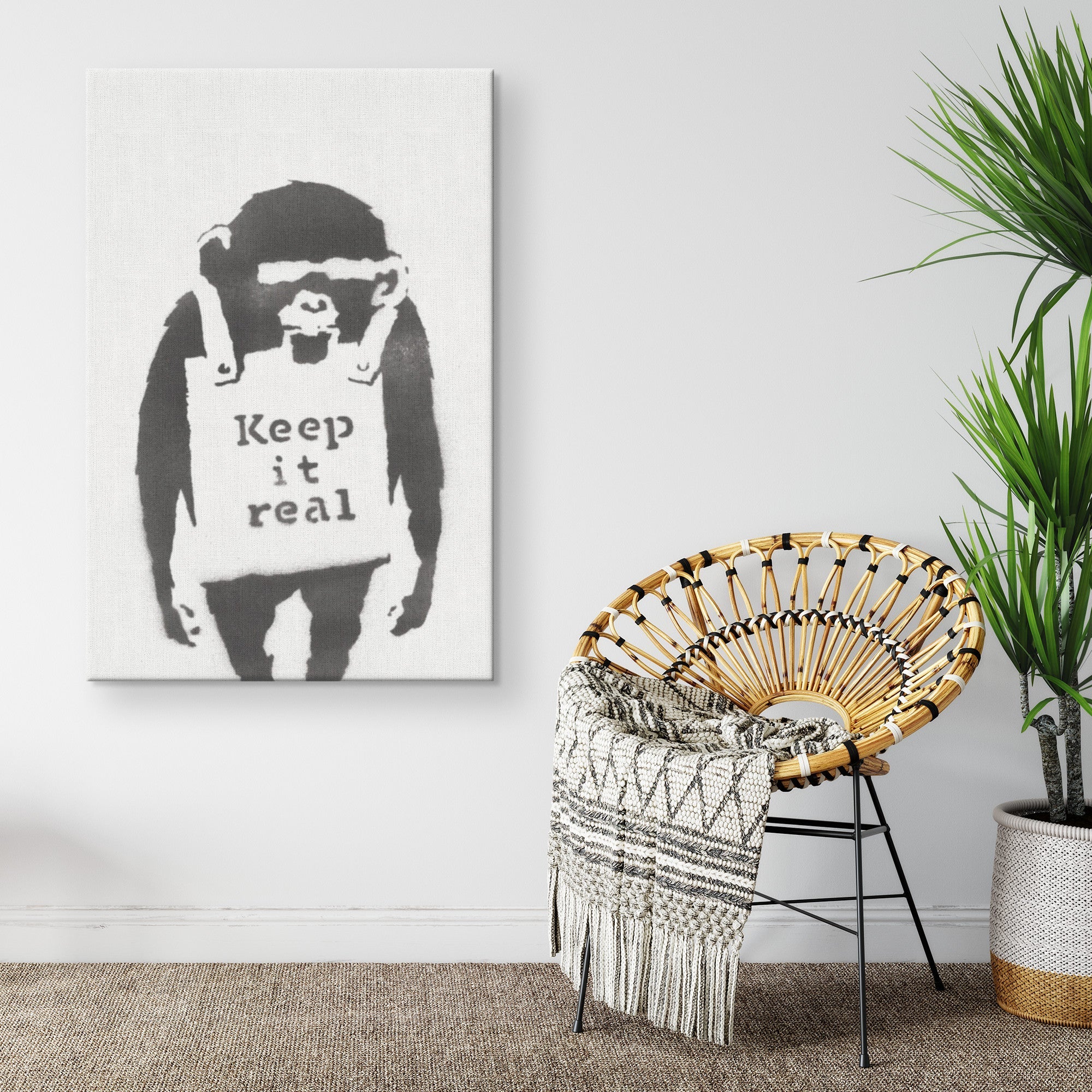 "Keep It Real" Canvas Print