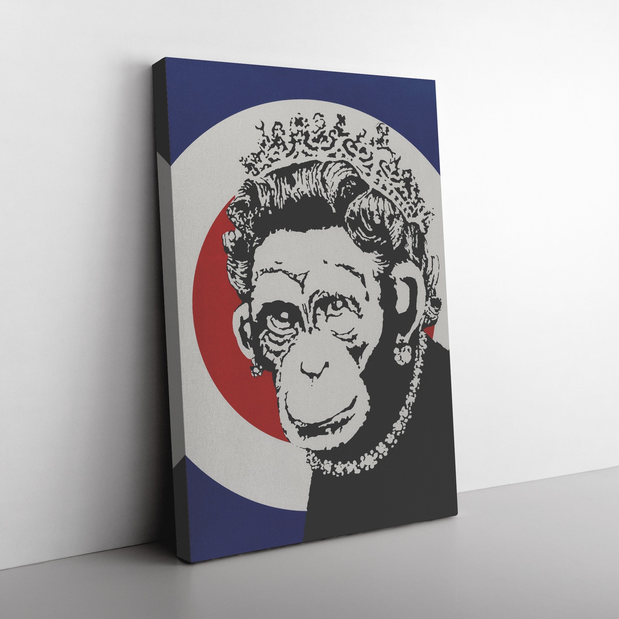 "Monkey Queen" Canvas Print