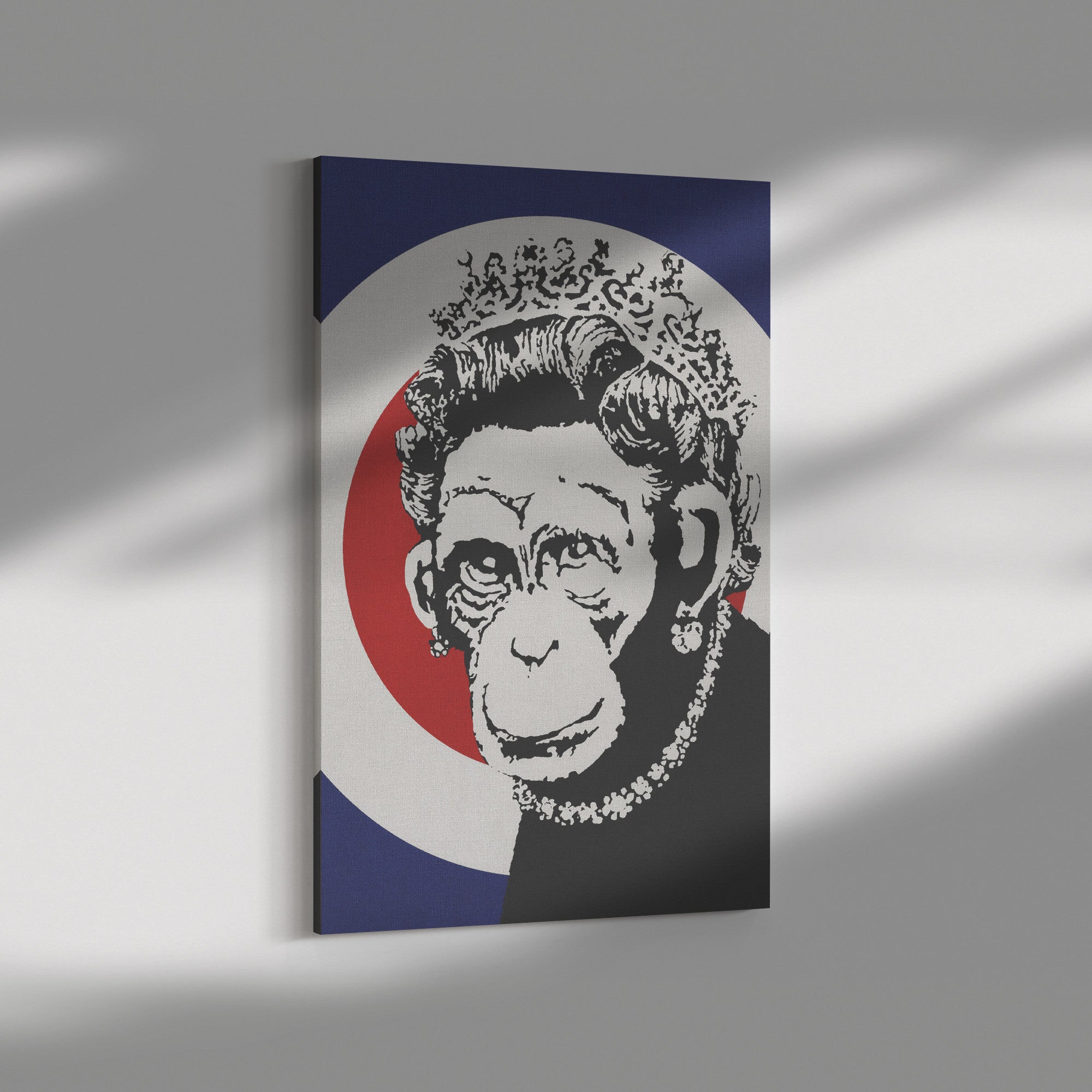 "Monkey Queen" Canvas Print