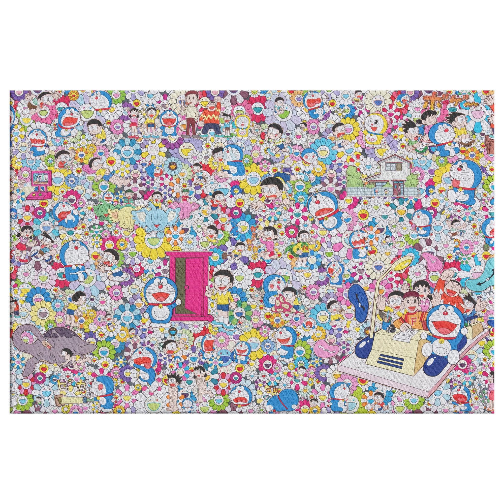 Doraemon and Friends Canvas Wrap