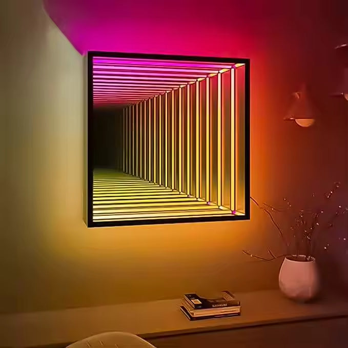 Square Infinity Mirror