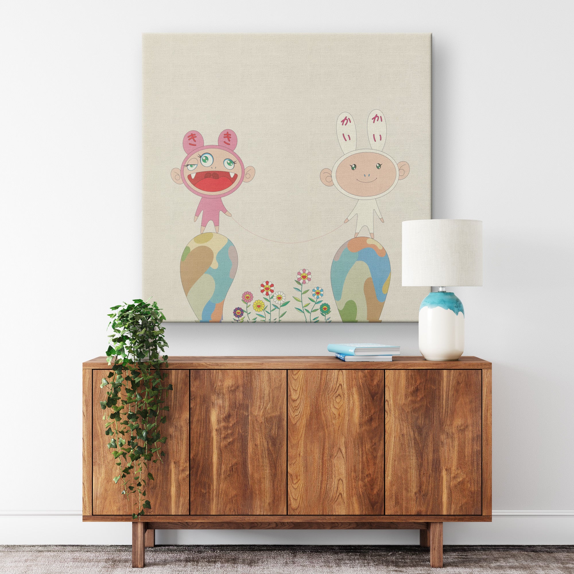 Happy Faces Canvas Wrap