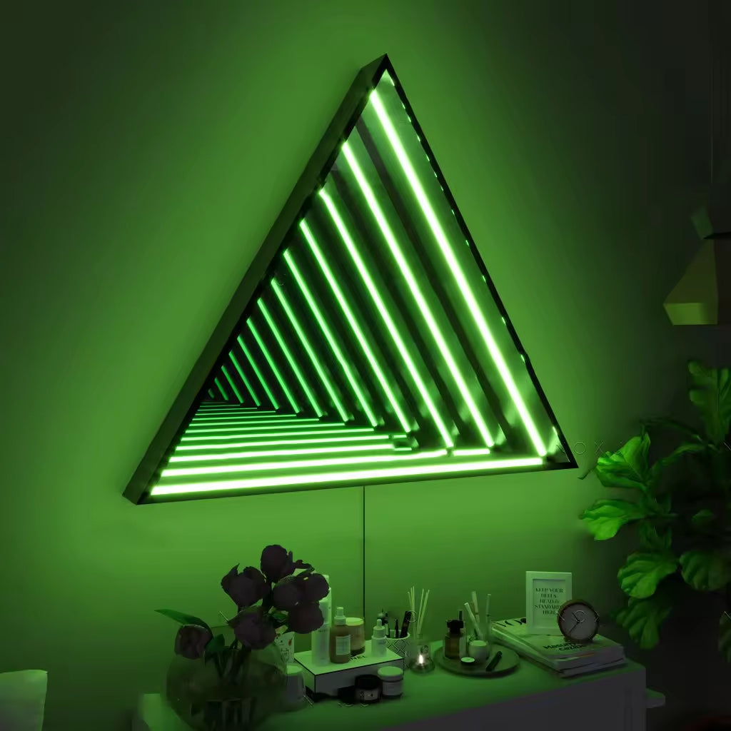 Triangle Infinity Mirror