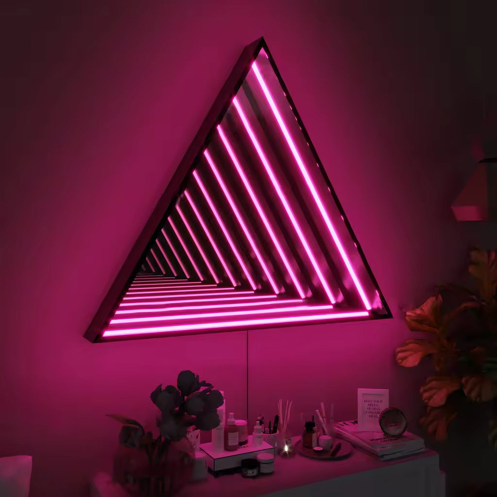 Triangle Infinity Mirror