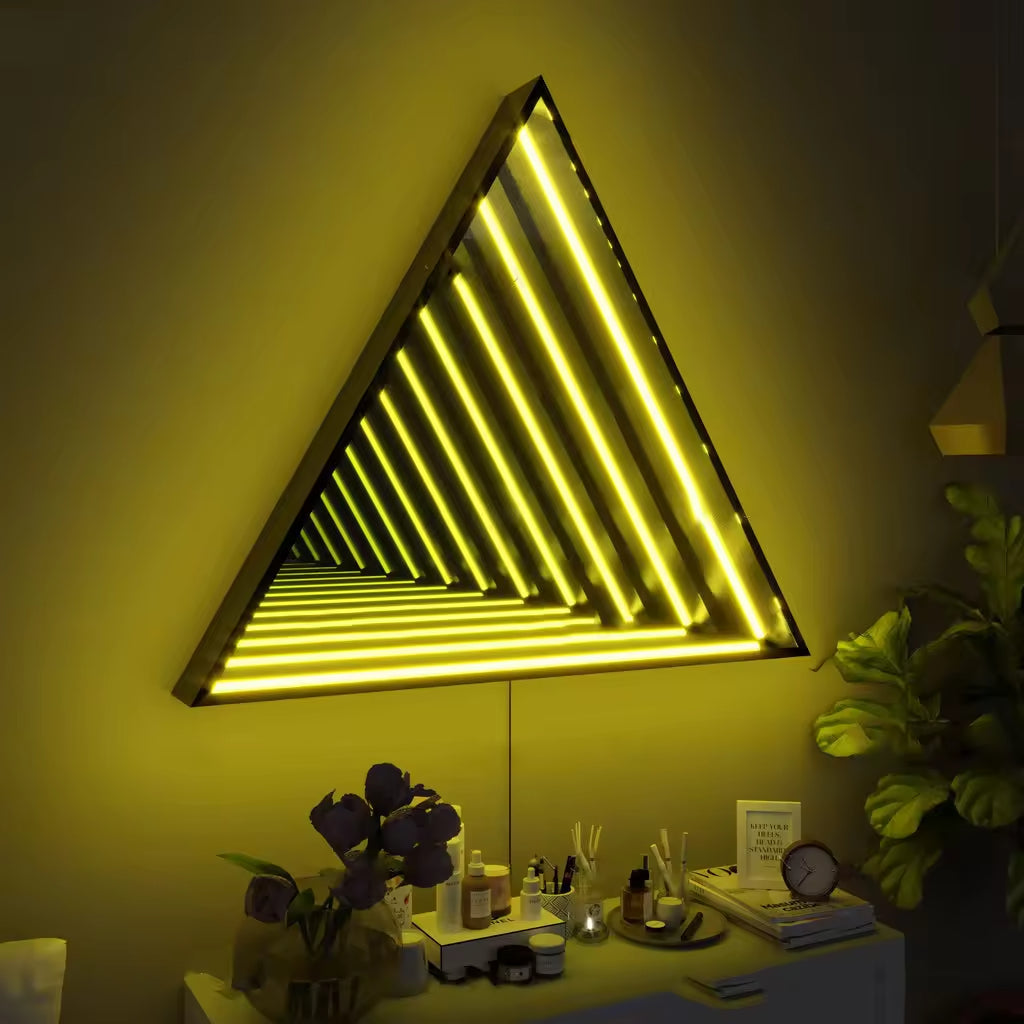 Triangle Infinity Mirror