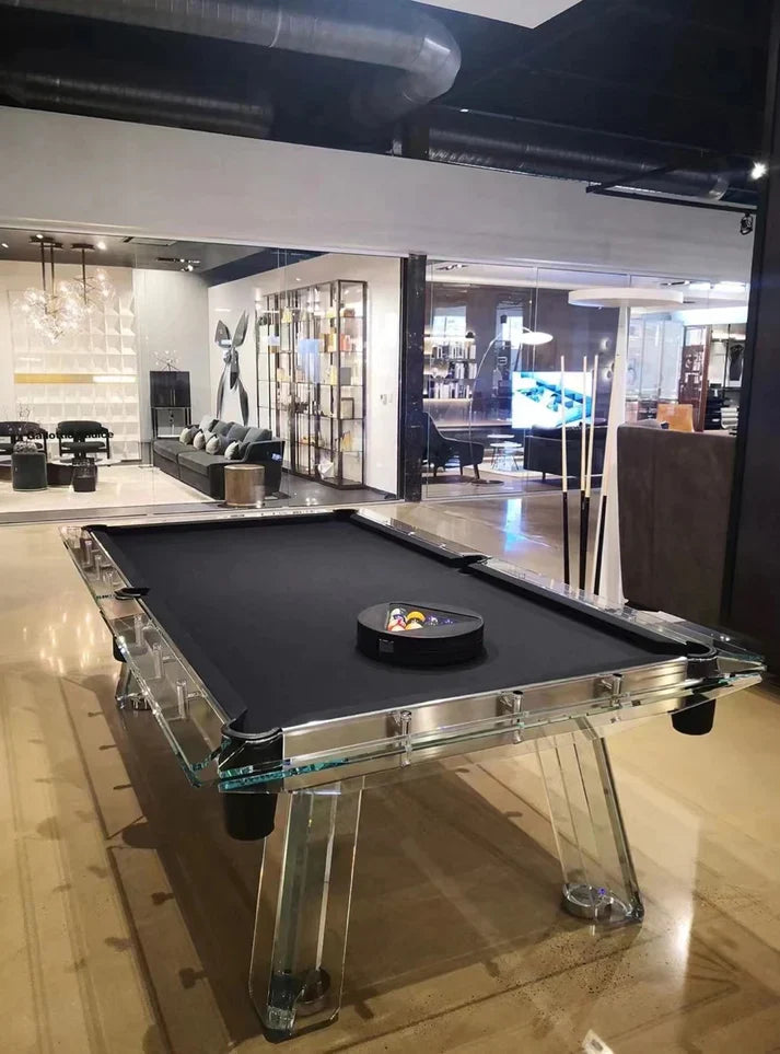 See-Through Pool Table