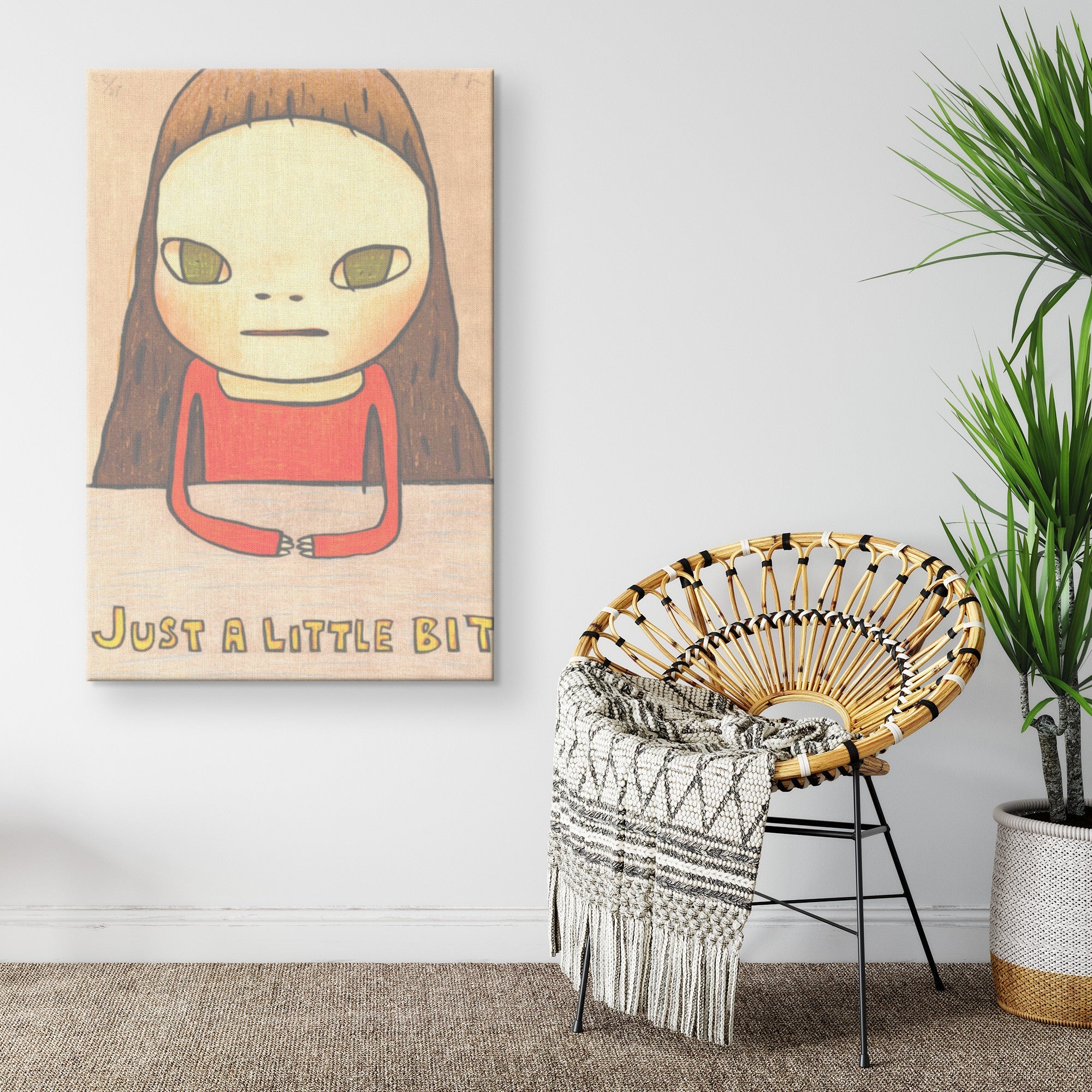 "Just A Little" Canvas Print