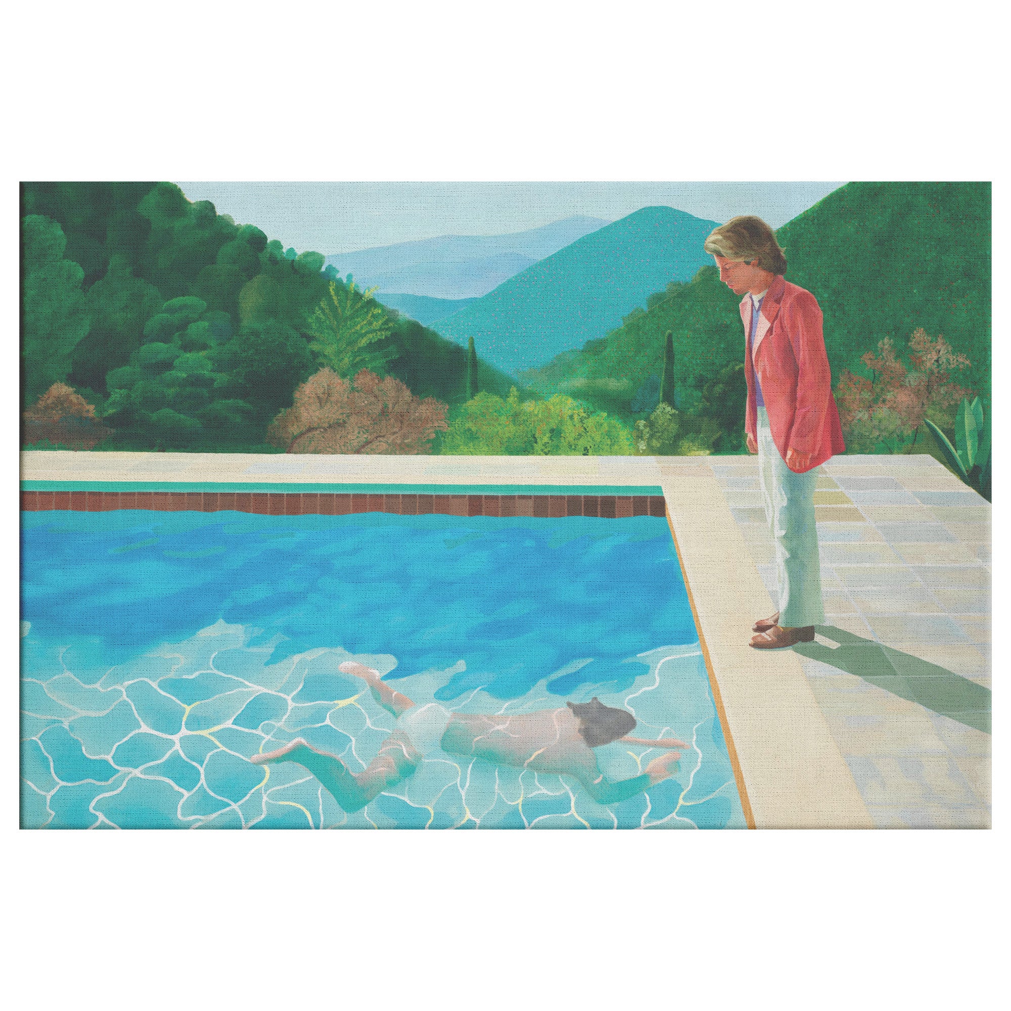 Portrait of an Artist by Hockney