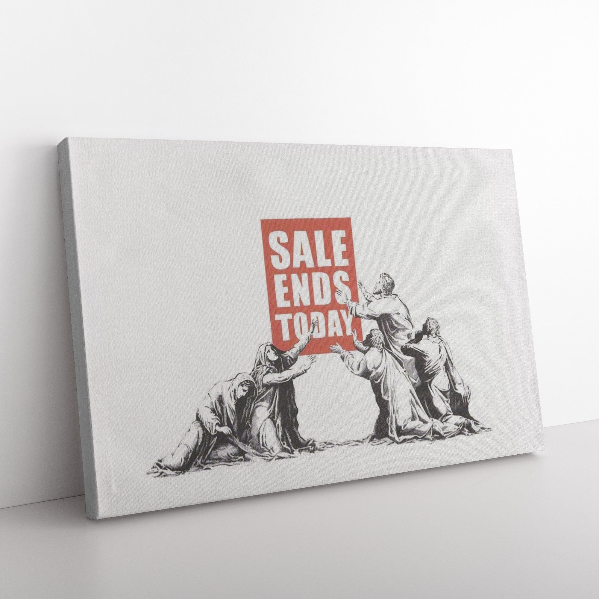 "Sale Ends" Canvas Print