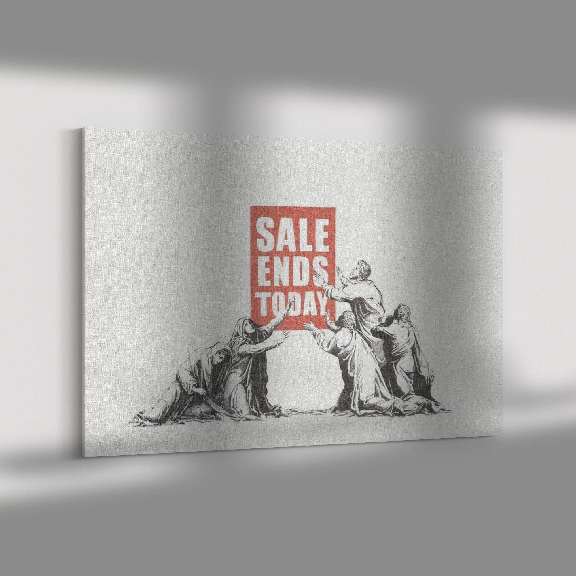 "Sale Ends" Canvas Print