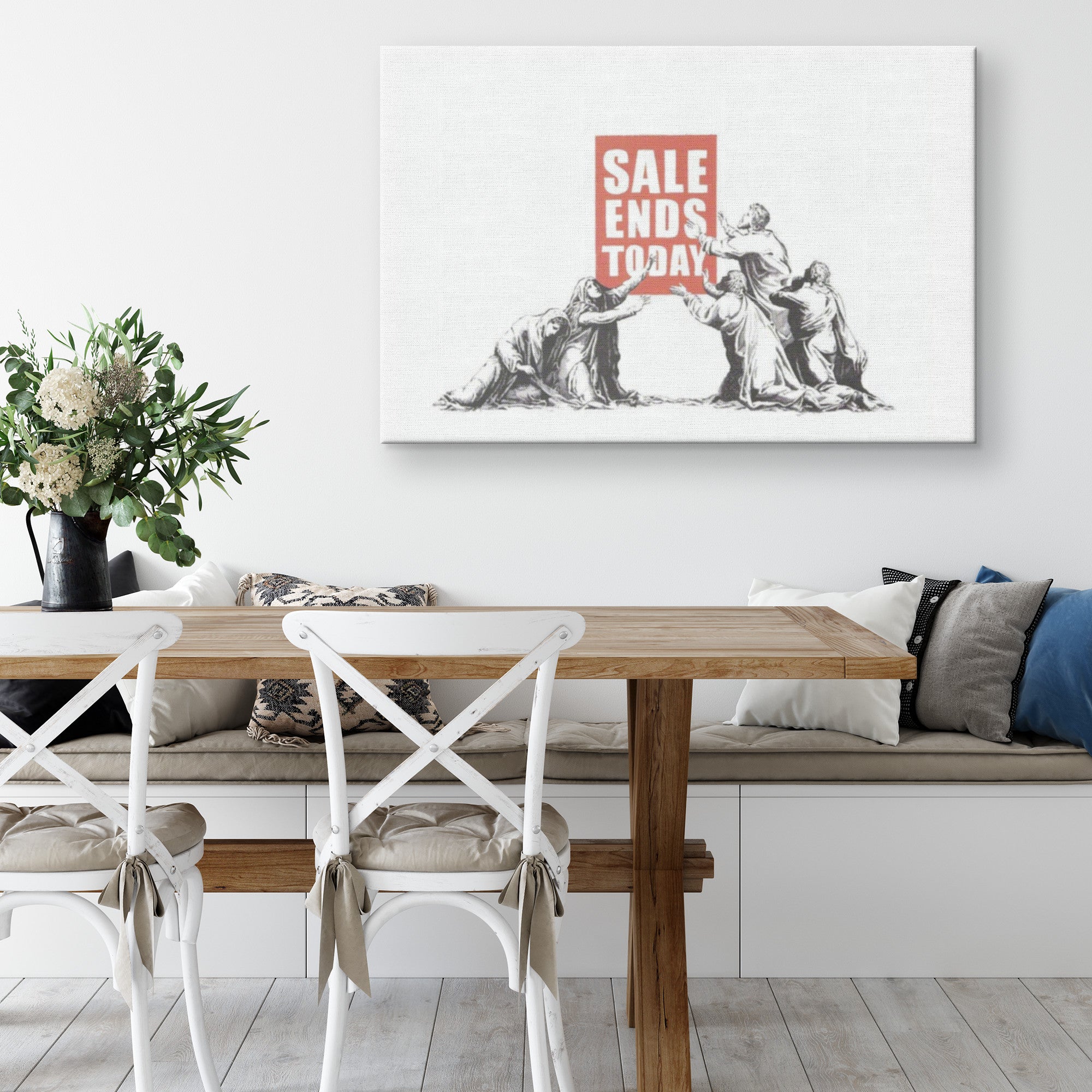 "Sale Ends" Canvas Print