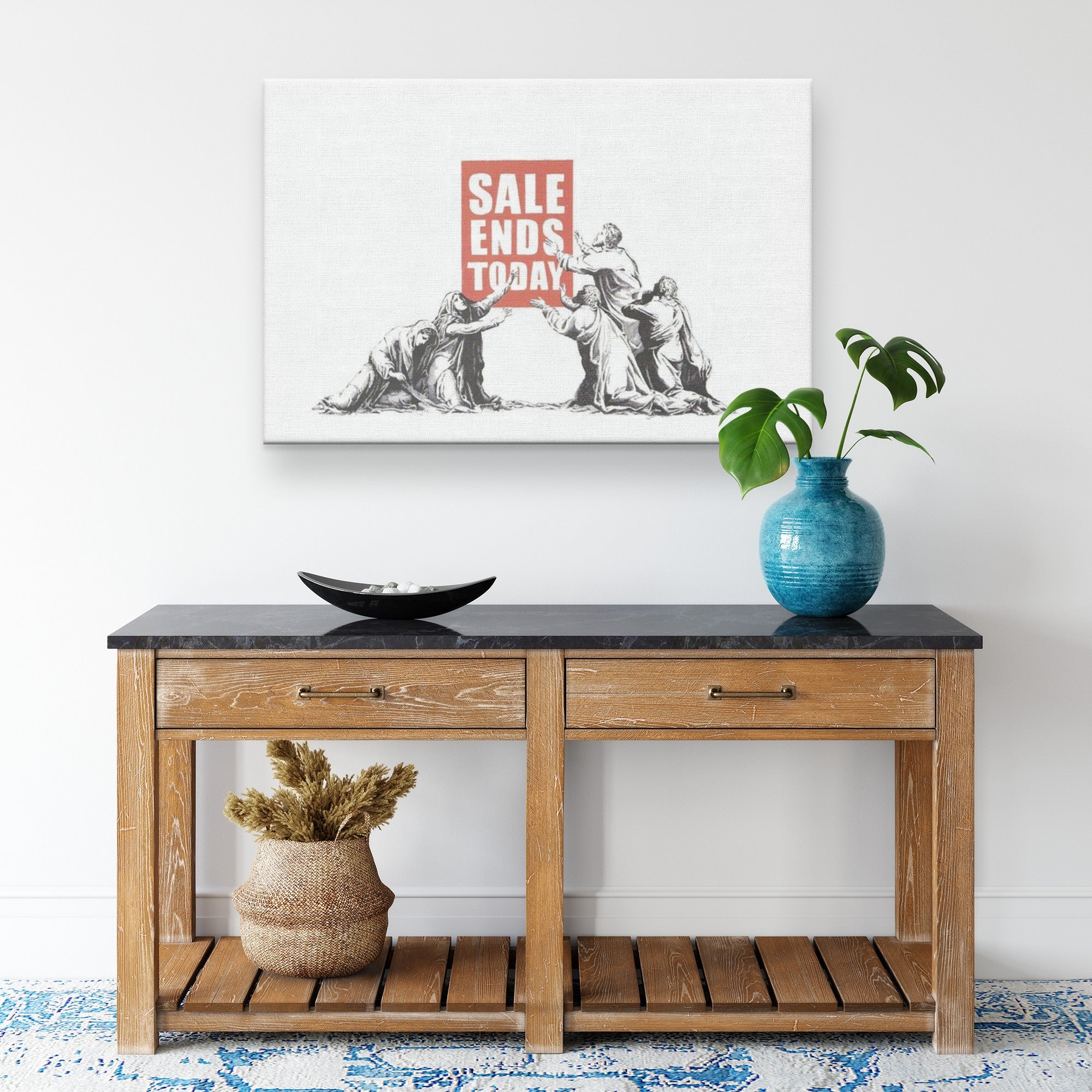 "Sale Ends" Canvas Print