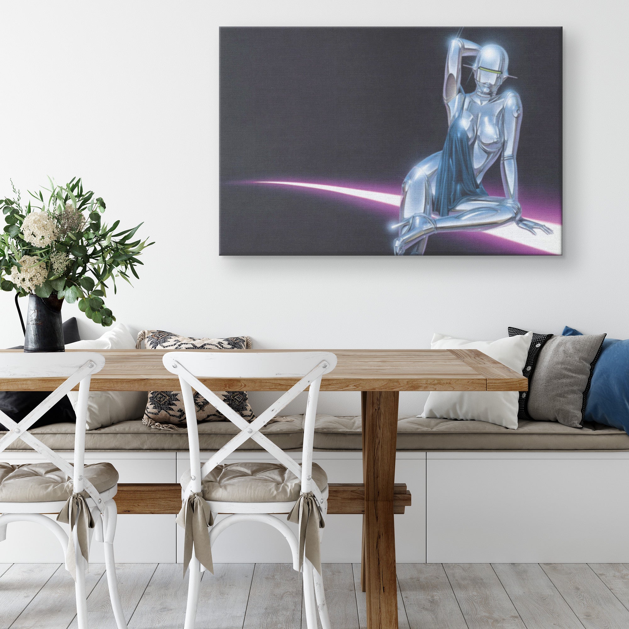 "Sexy Robot" Canvas Print