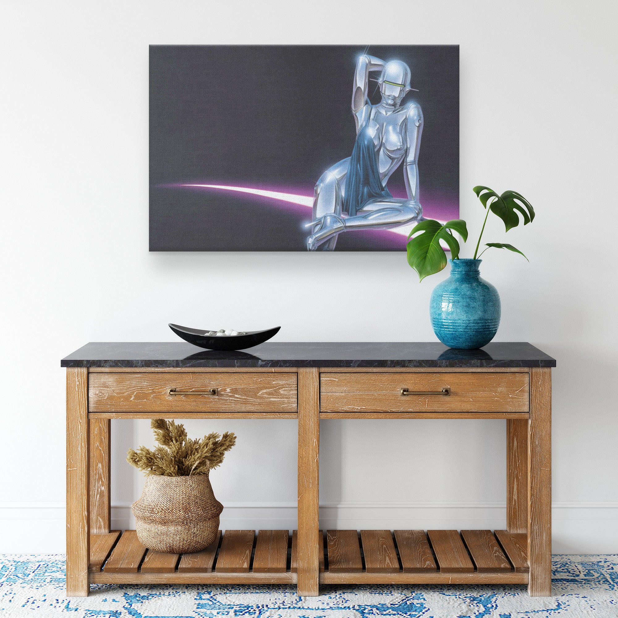 "Sexy Robot" Canvas Print