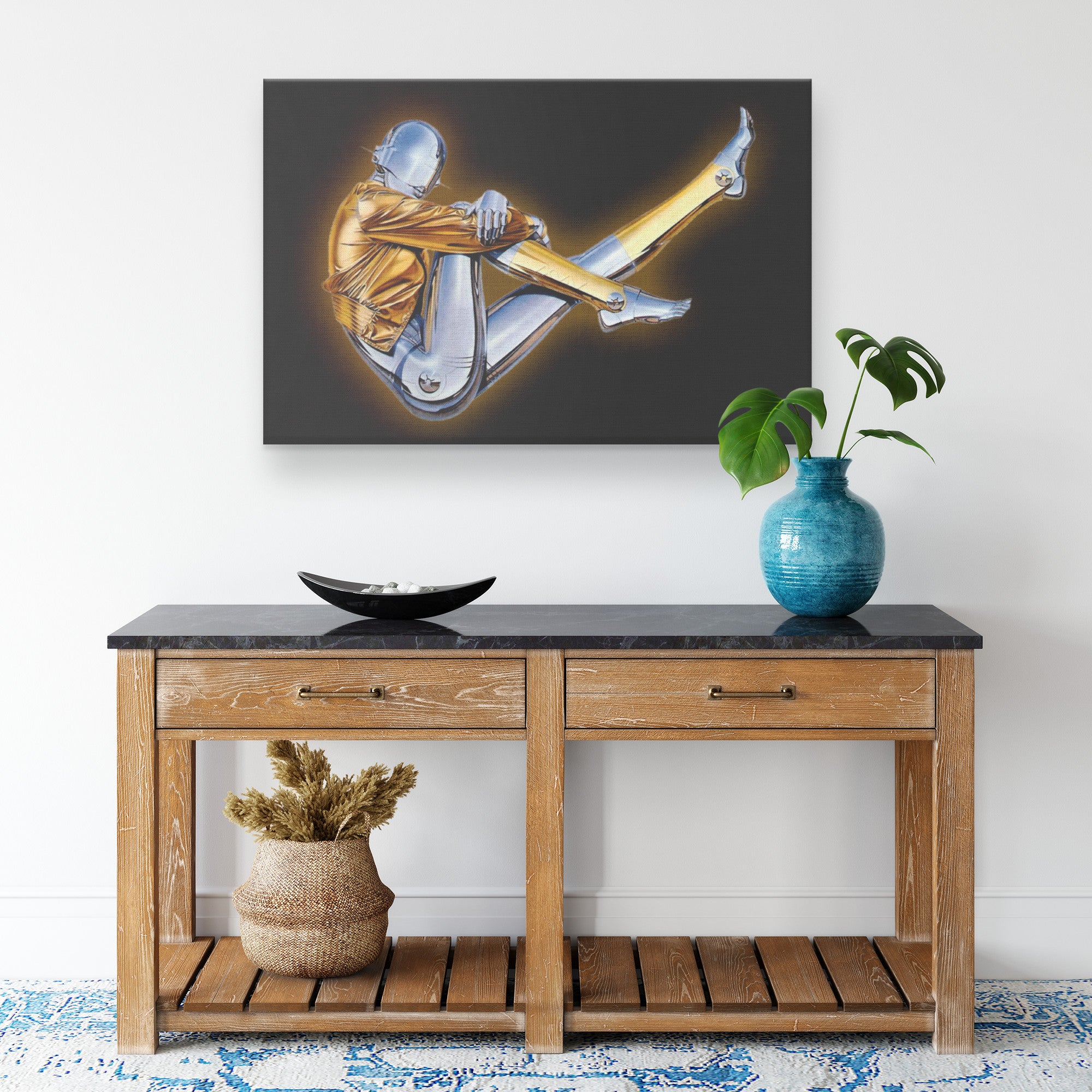 "Sexy Robot" Canvas Print