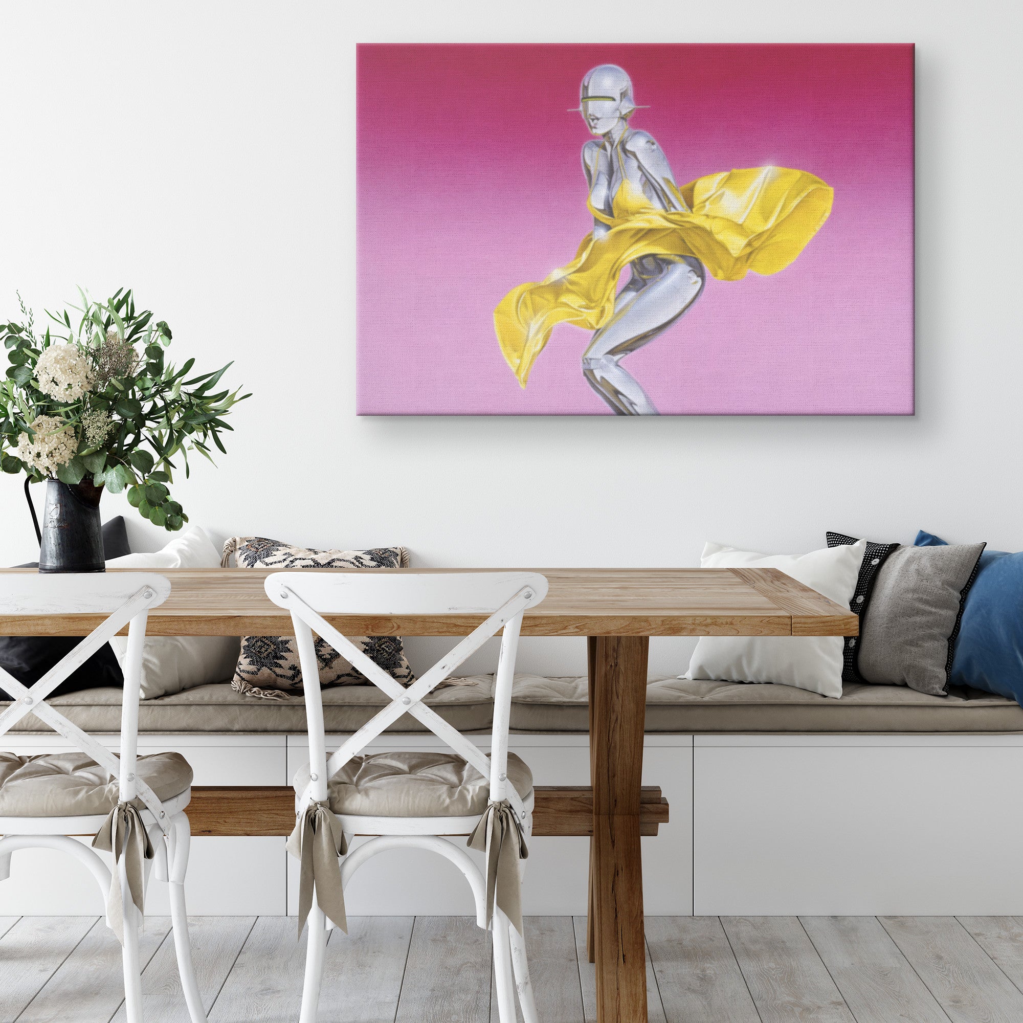 "Sexy Robot" Canvas Print