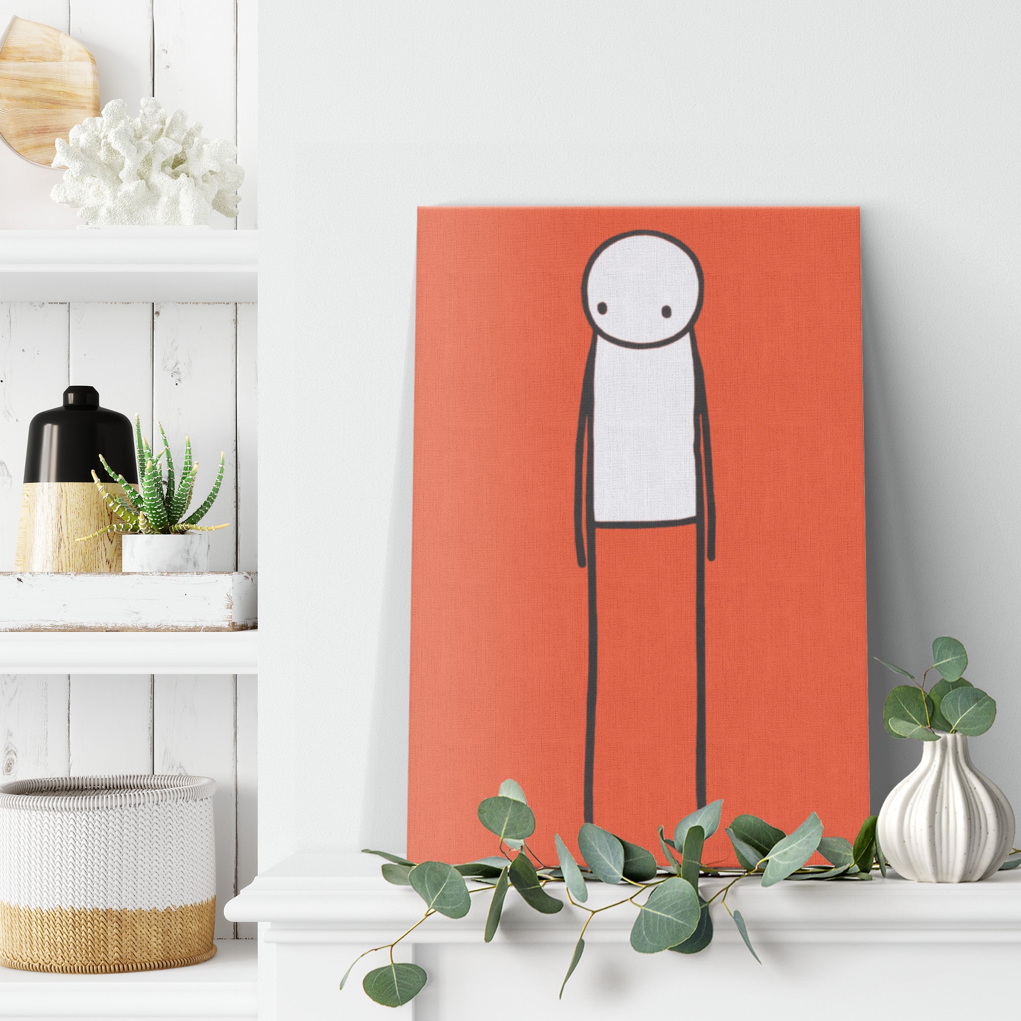 Stik Canvas Print