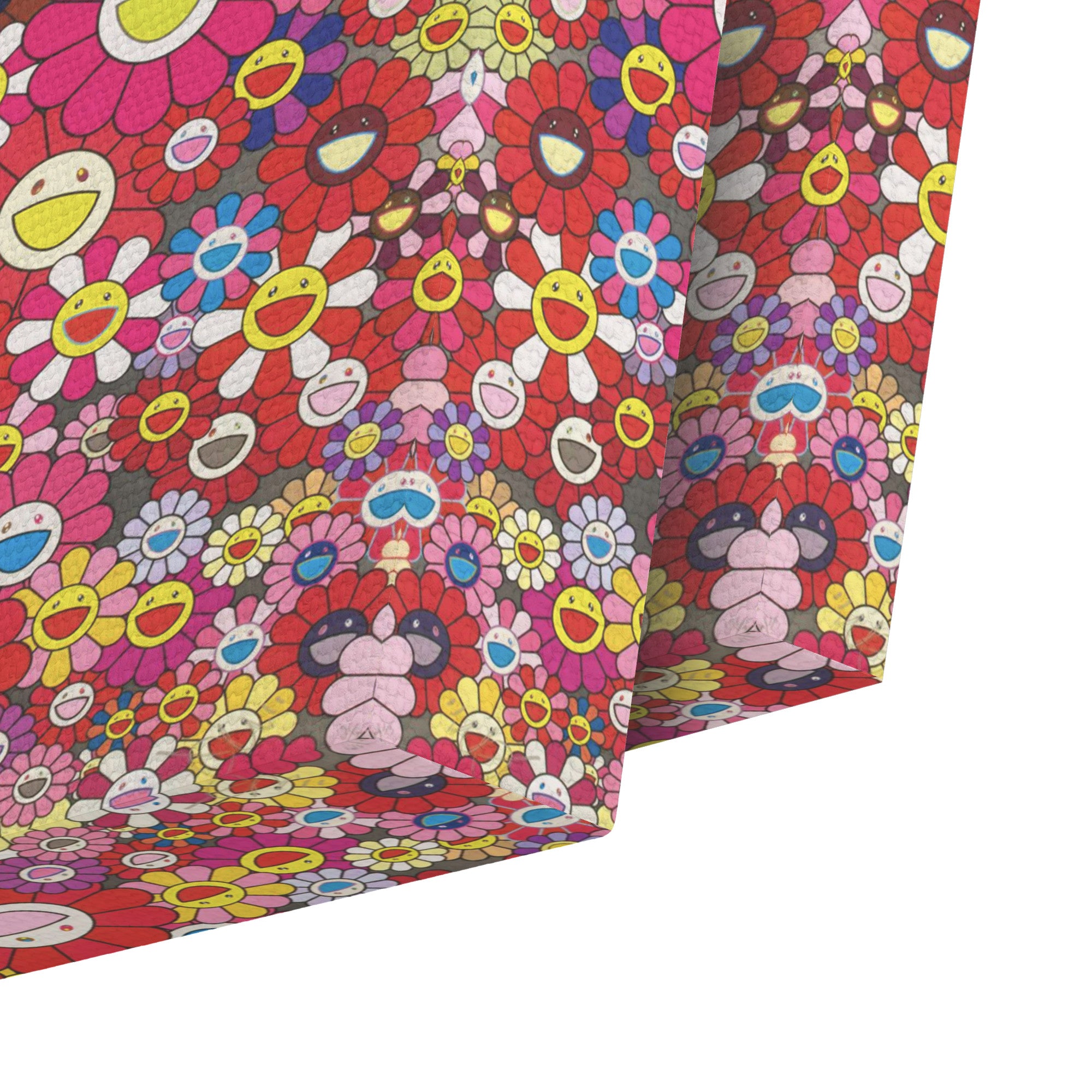 "Red Flowers" Canvas Print