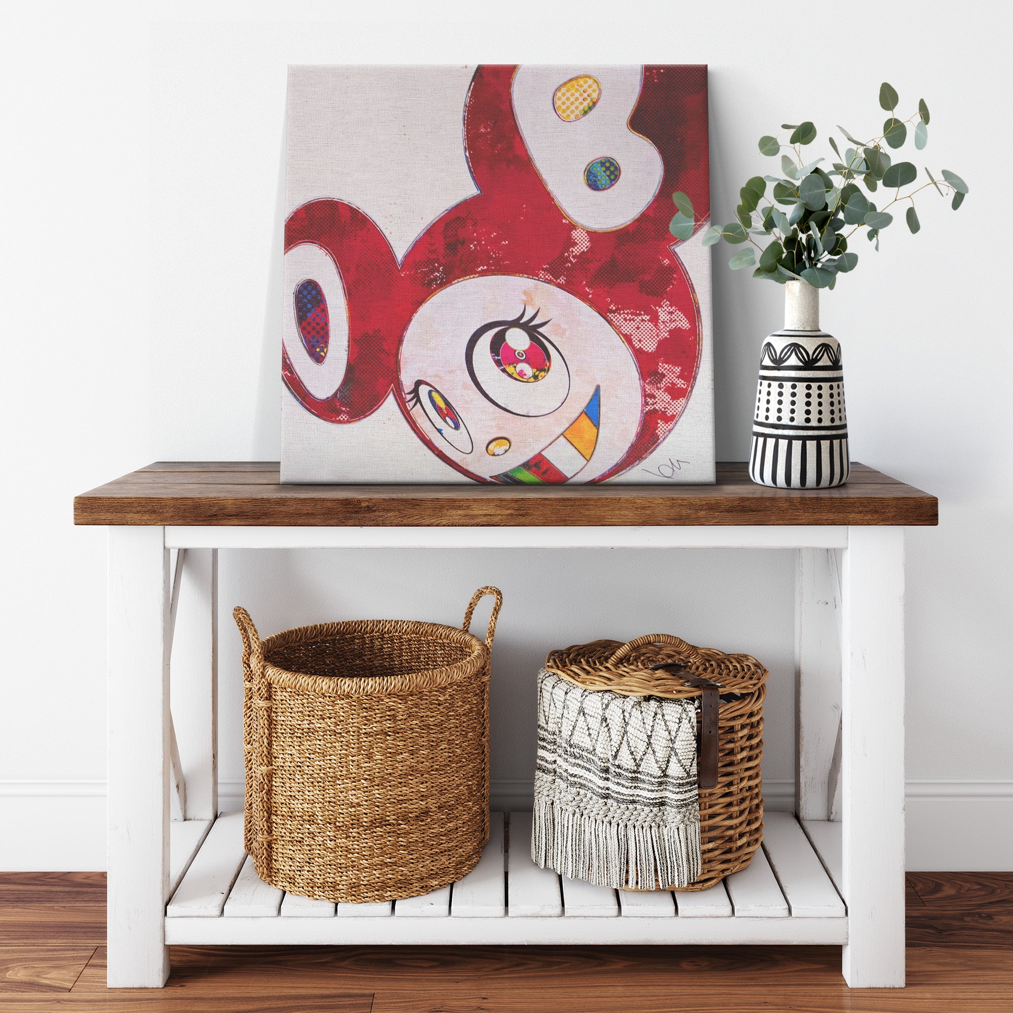 "Vermillion" Canvas Print