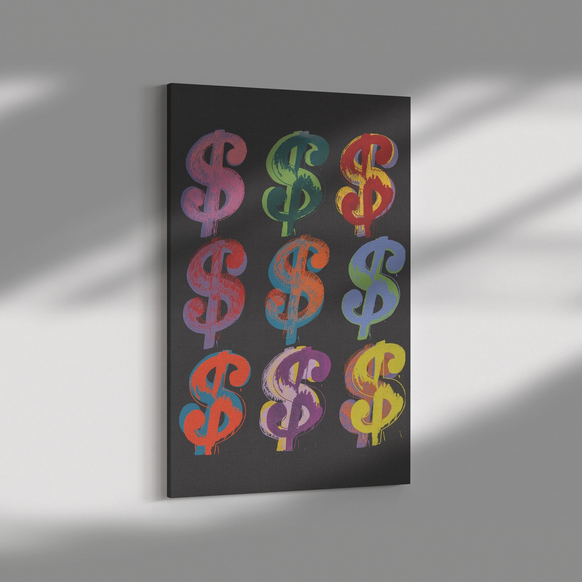 "Dollars" Canvas Print