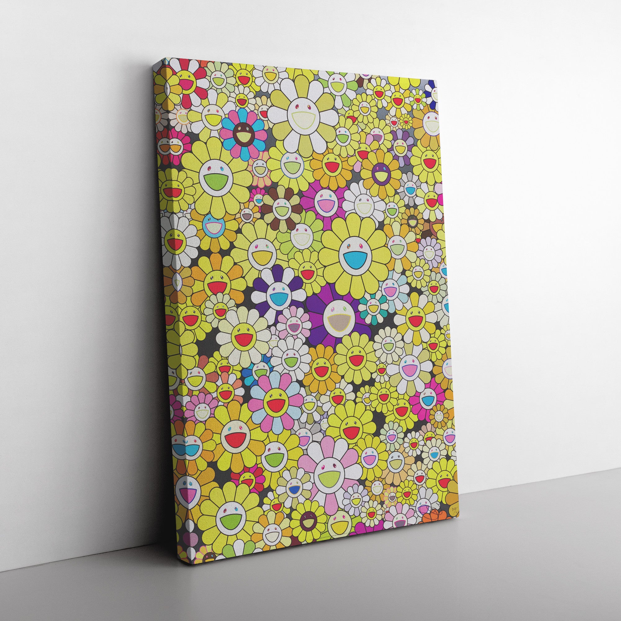 "Yellow Flower" Canvas Print