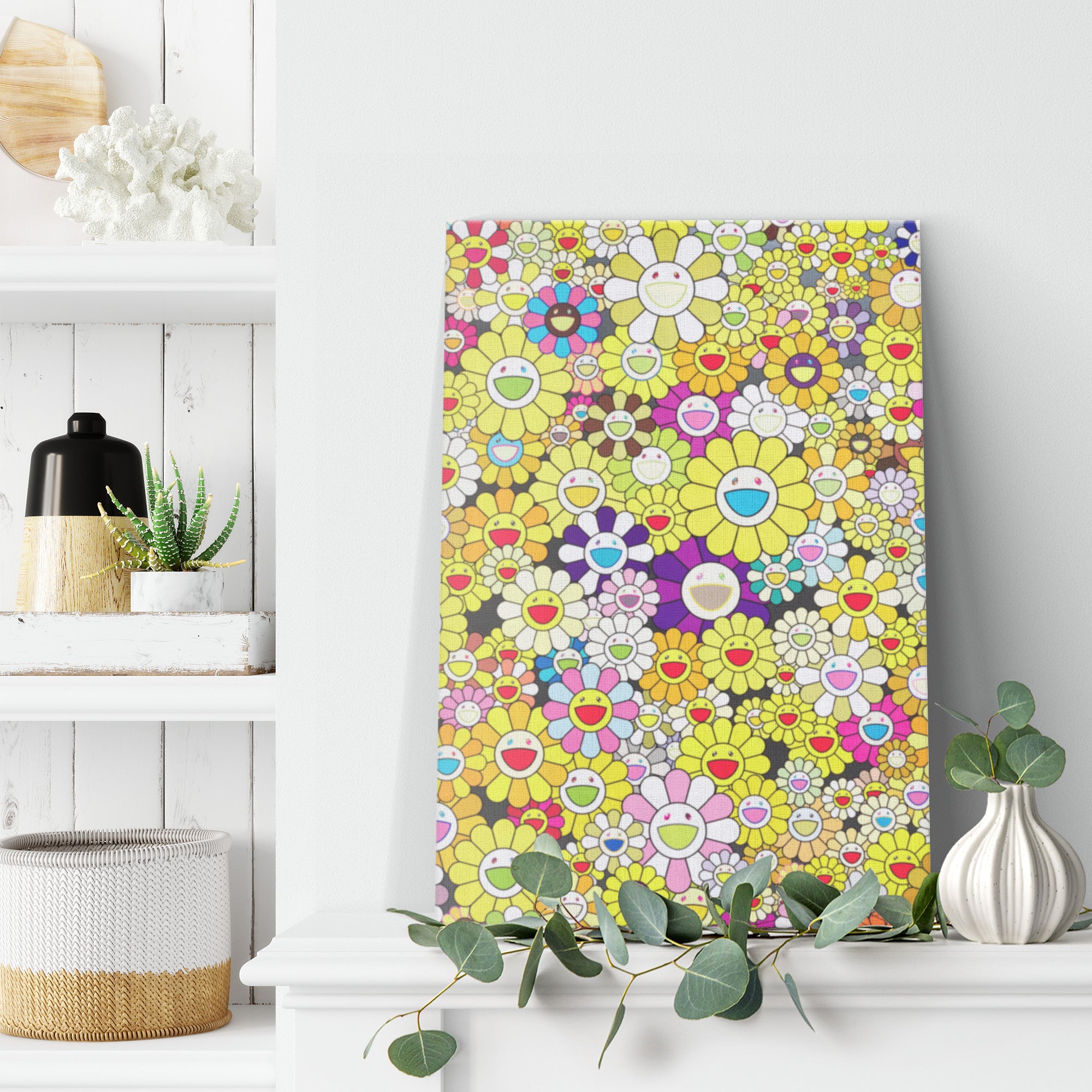 "Yellow Flower" Canvas Print